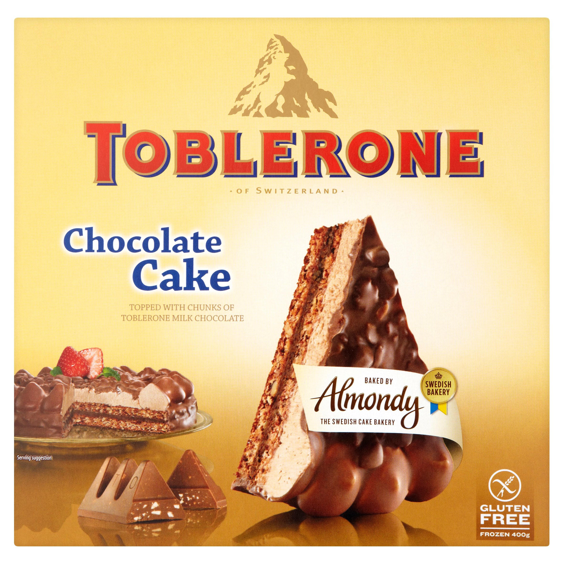 Toblerone Chocolate Cake 400g