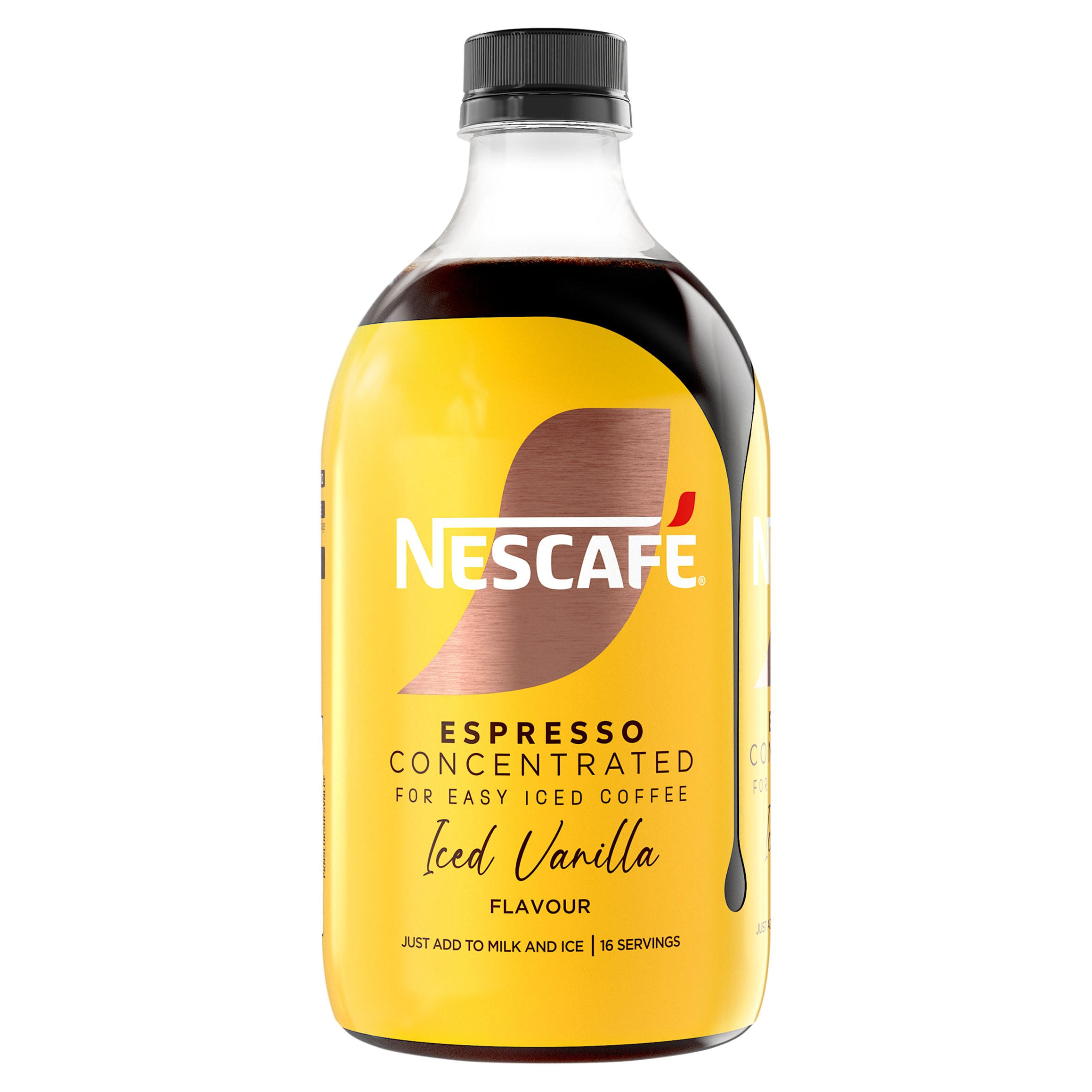 Nescafe Iced Coffee Espresso Concentrated Vanilla Flavour 500ml