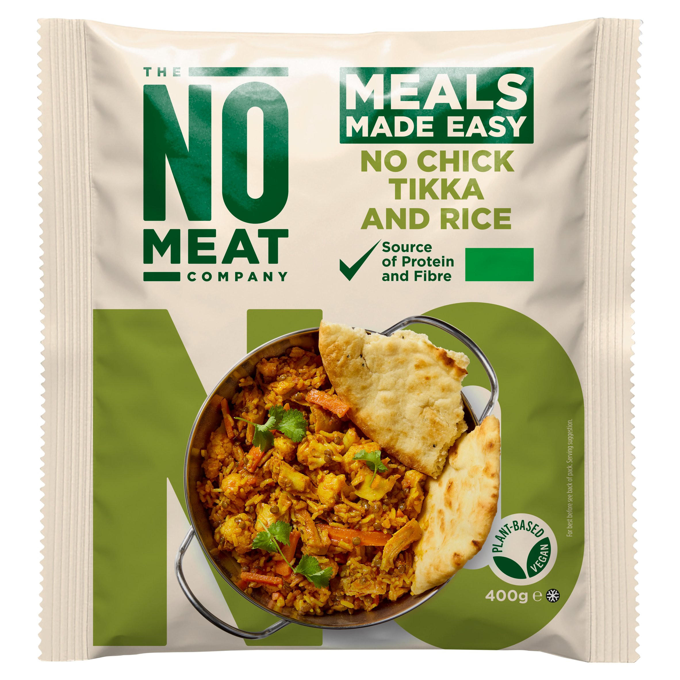 The No Meat Company No Chick Tikka and Rice 400g