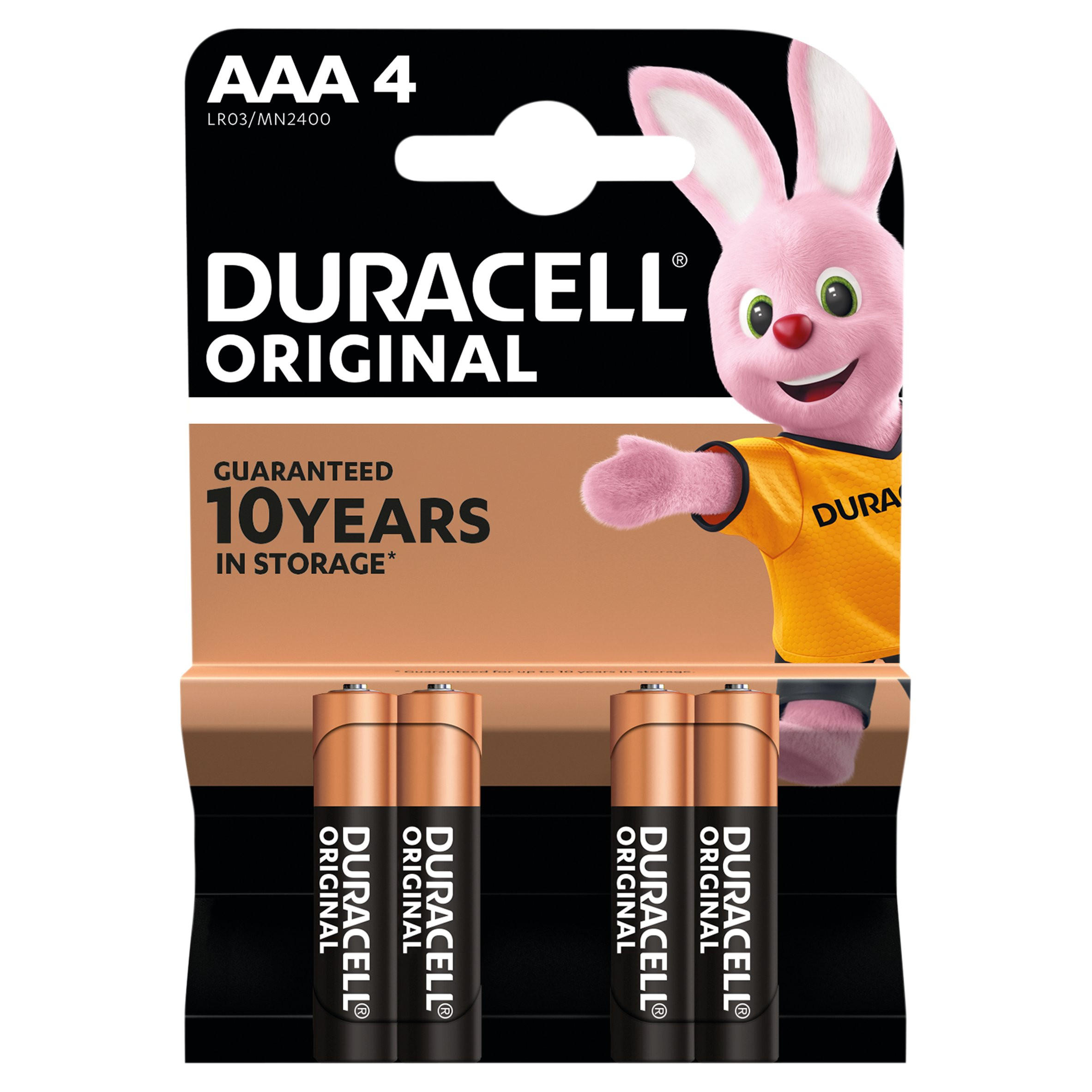 Duracell Original AAA 4 1.5V Alkaline