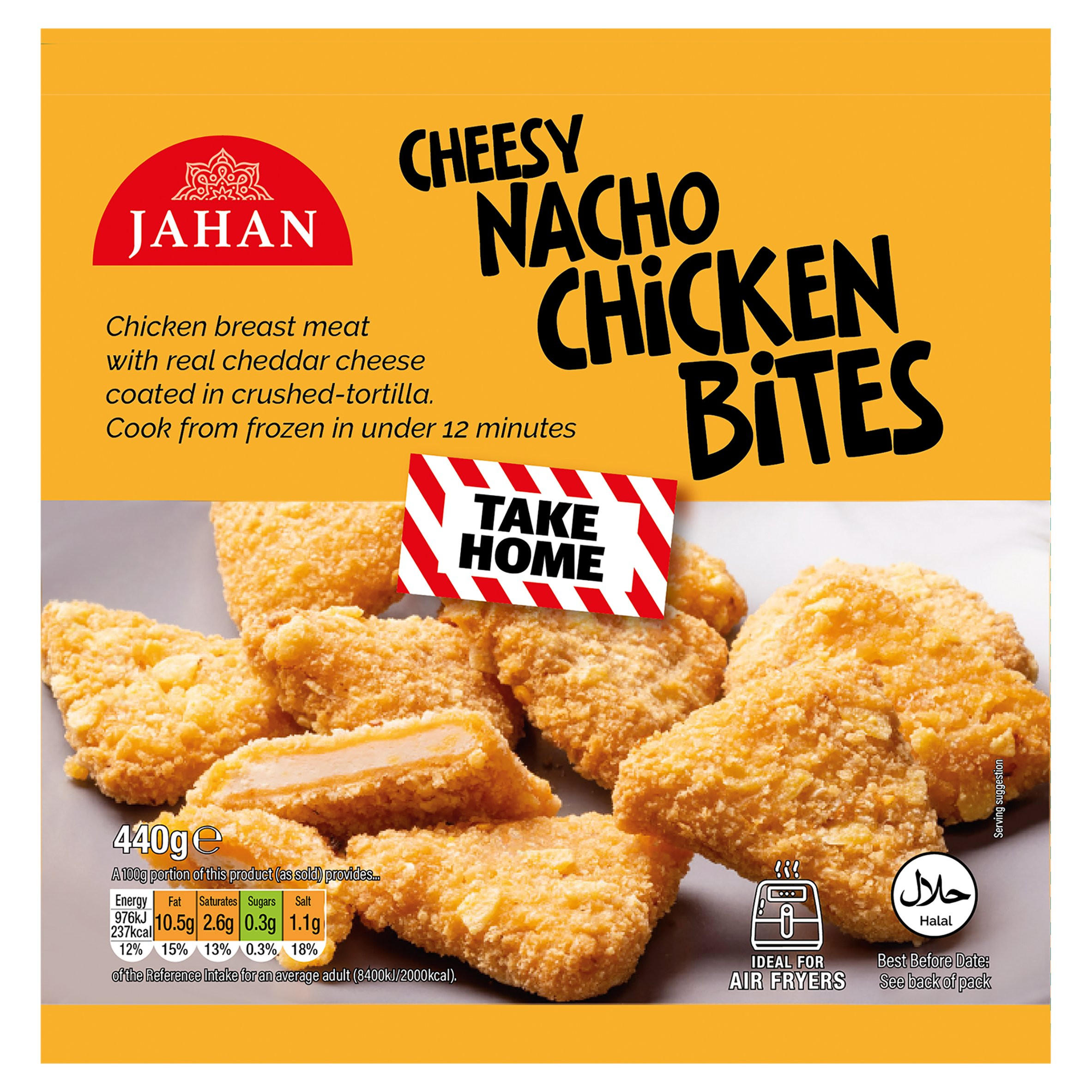 Jahan Cheesy Nacho Chicken Bites 440g
