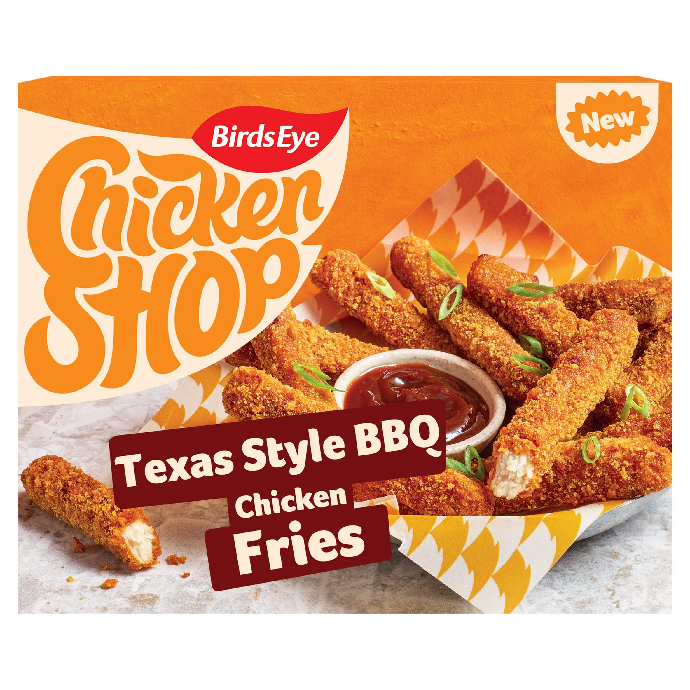 Birds Eye Chicken Shop Texas Style BBQ Chicken Fries 300g