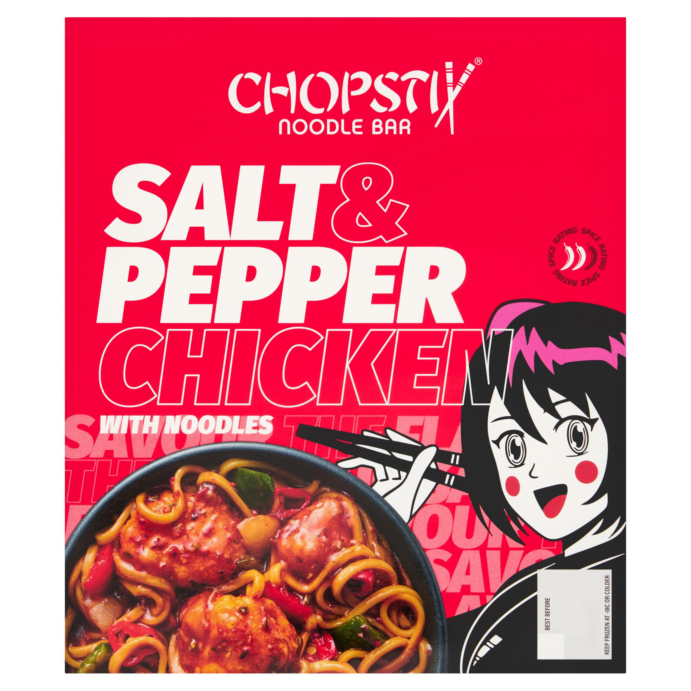 Chopstix Noodle Bar Salt & Pepper Chicken with Noodles 400g