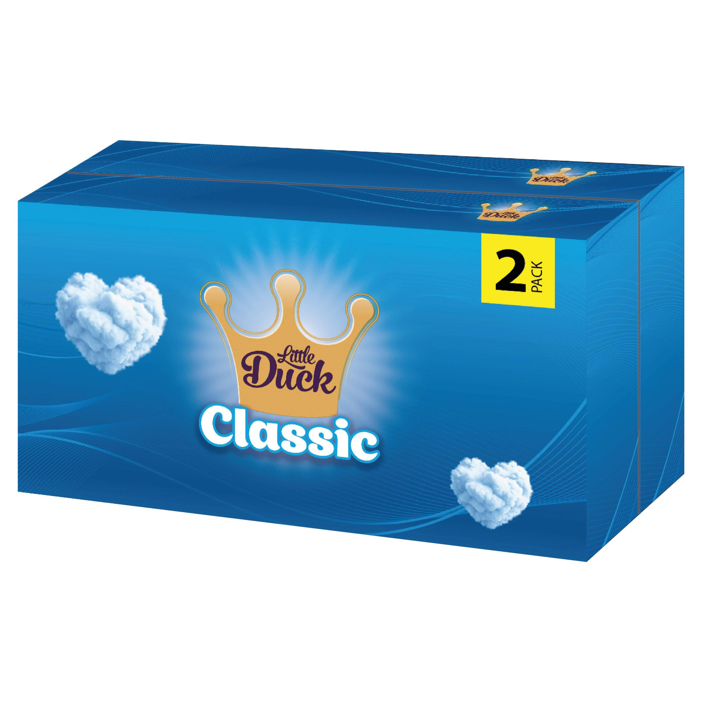 Little Duck Classic 90 Facial Tissues 2 Pack