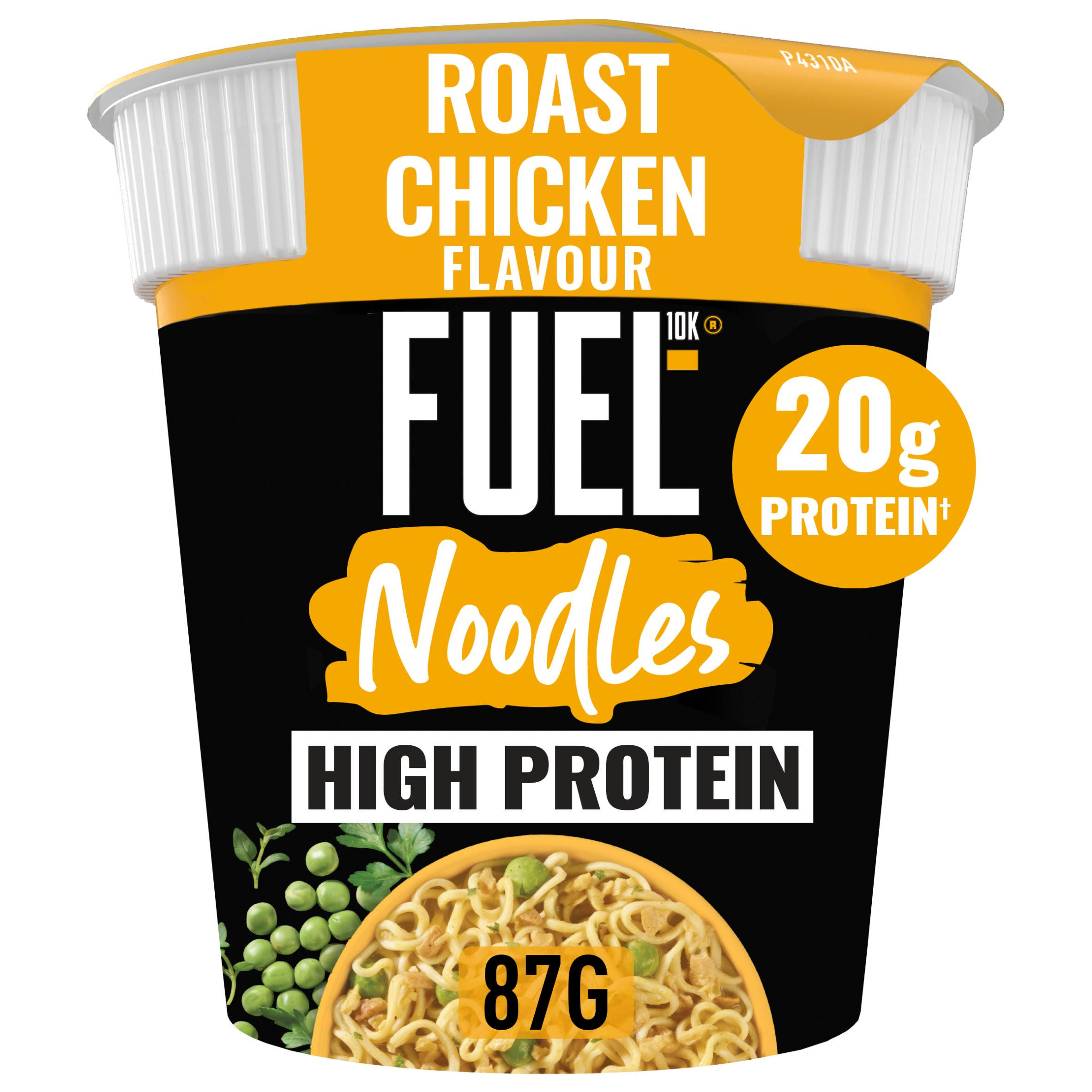 FUEL10K High Protein Roast Chicken Instant Noodles Snack Pot 87g