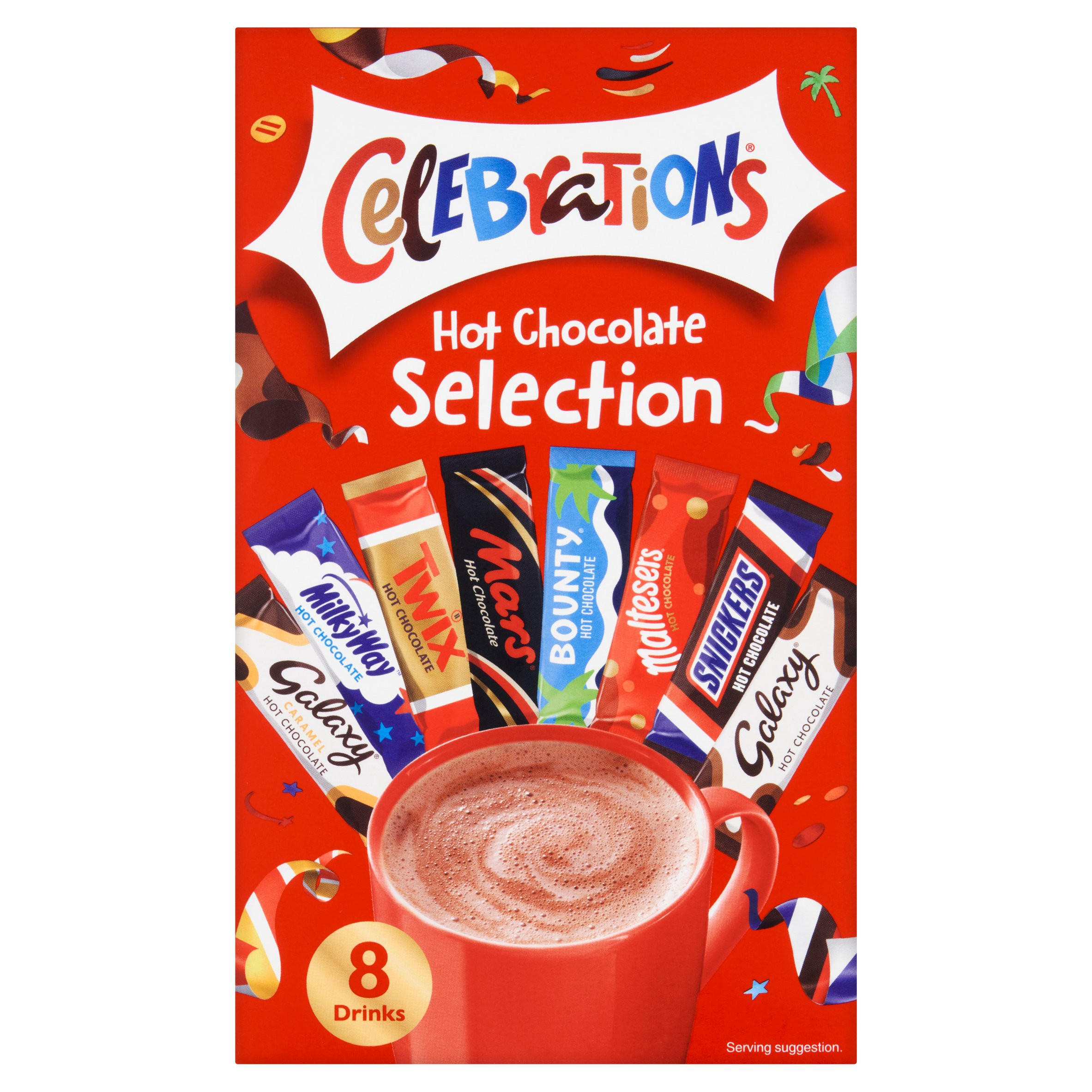 Celebrations Hot Chocolate Selection 8 x 25g (200g)