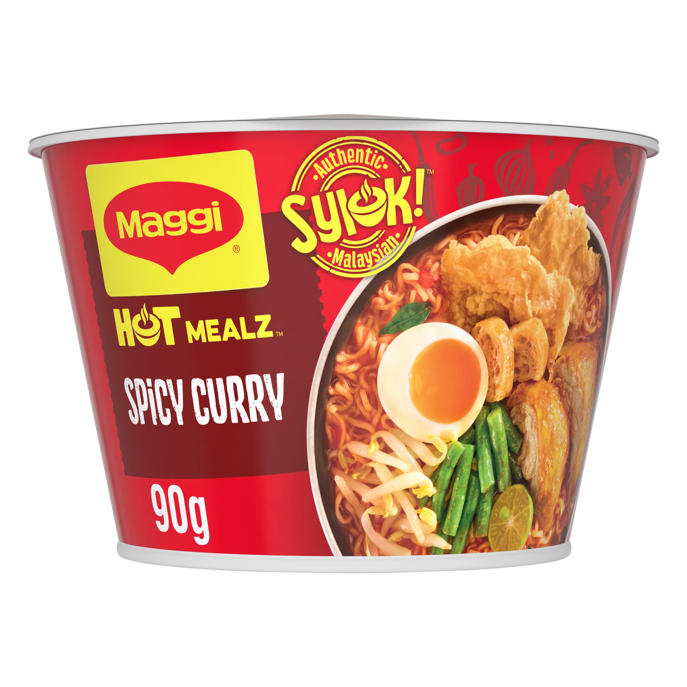 Maggi Hot Mealz Spicy Curry Flavour Noodles 90g