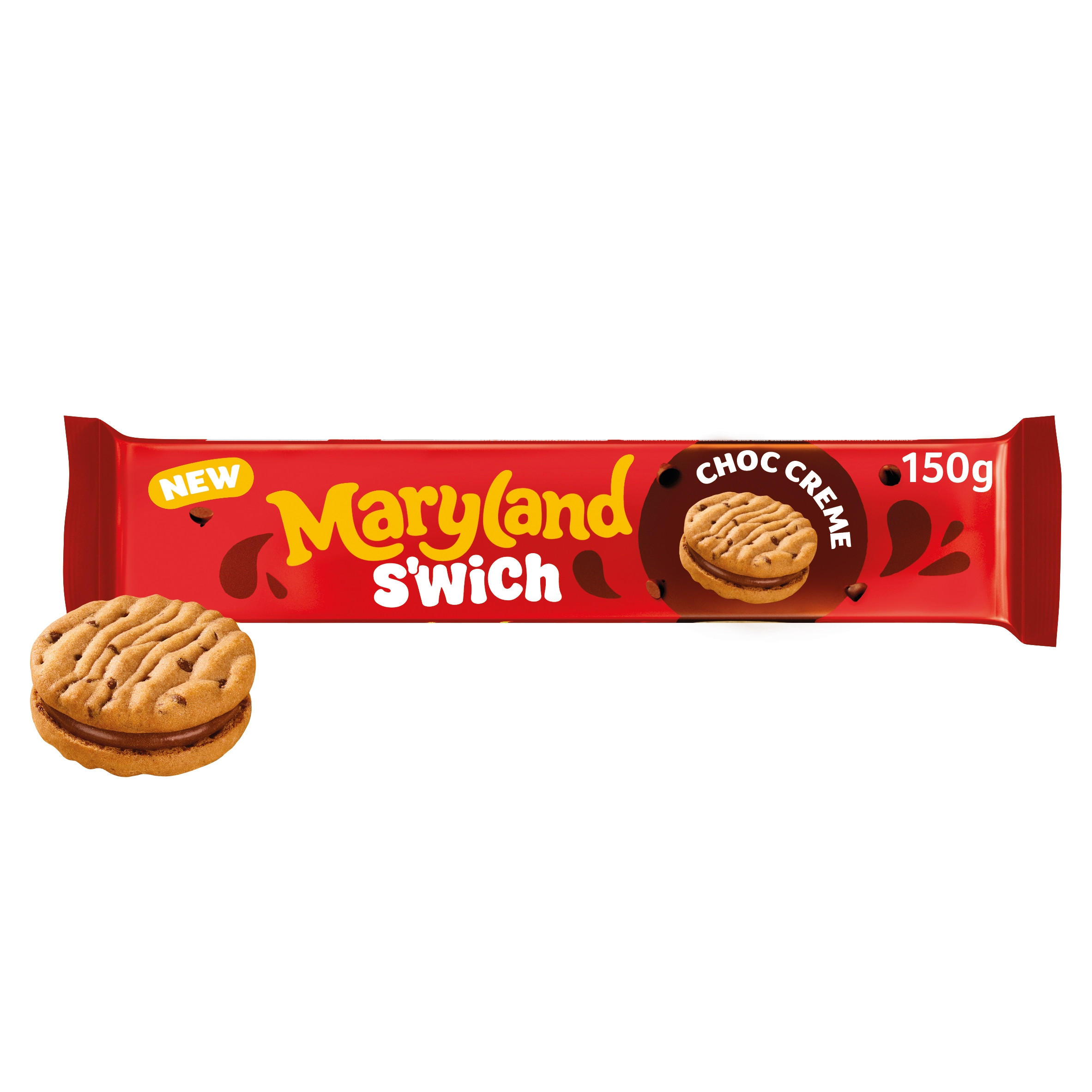 Maryland Cookies S'wich Choc Creme Biscuits 150g
