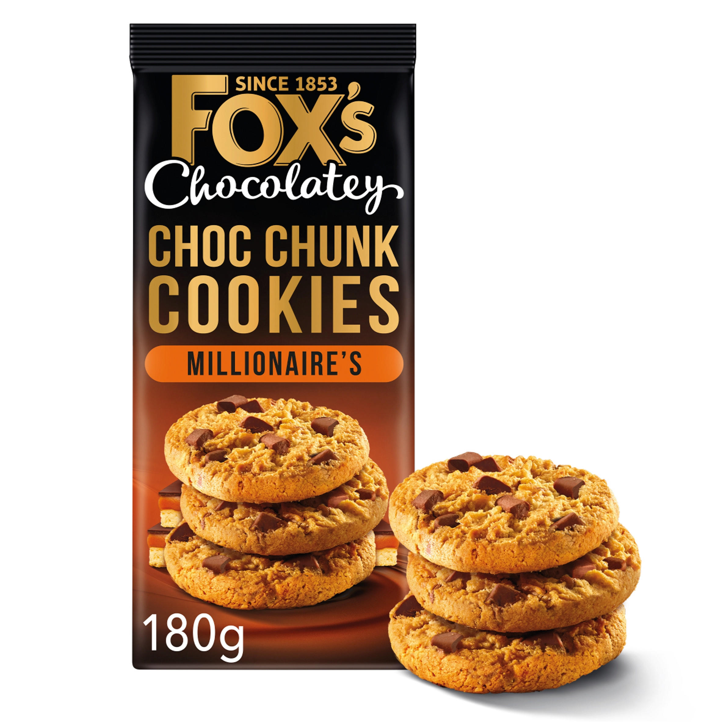 Fox's Fabulous Millionaire's Cookies 180g