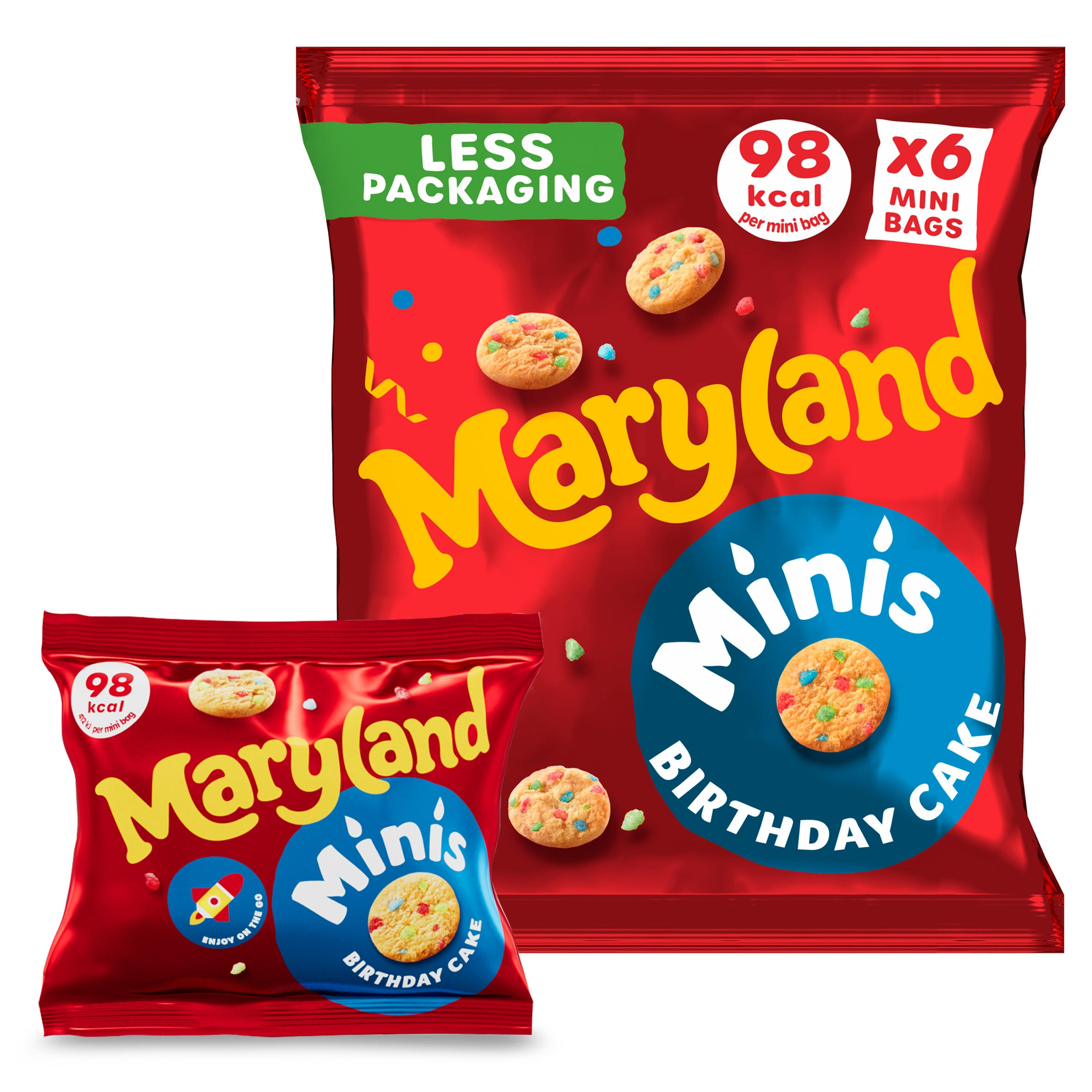 Maryland 6 Minis Birthday Cake 118.8g