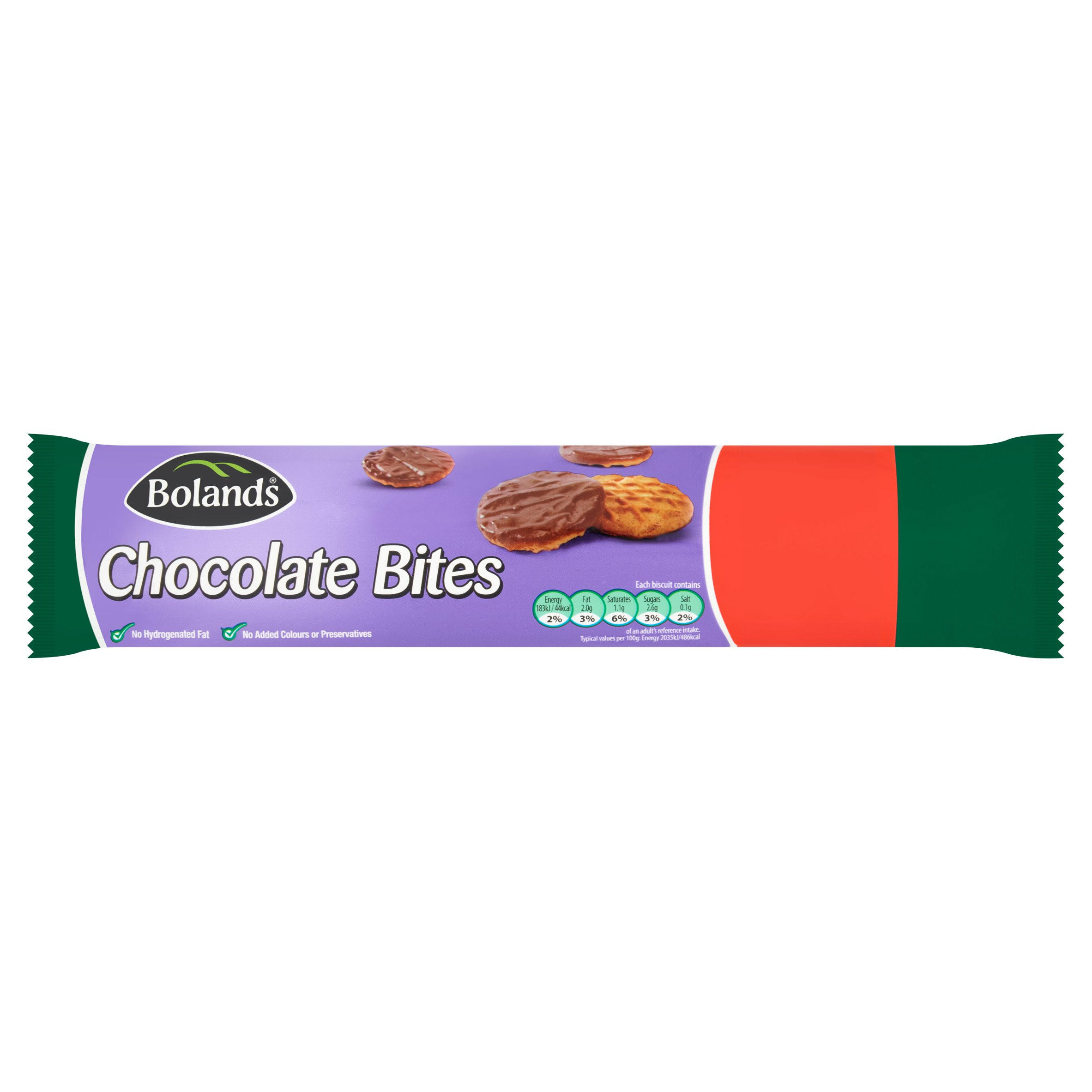 Bolands Chocolate Bites 135g