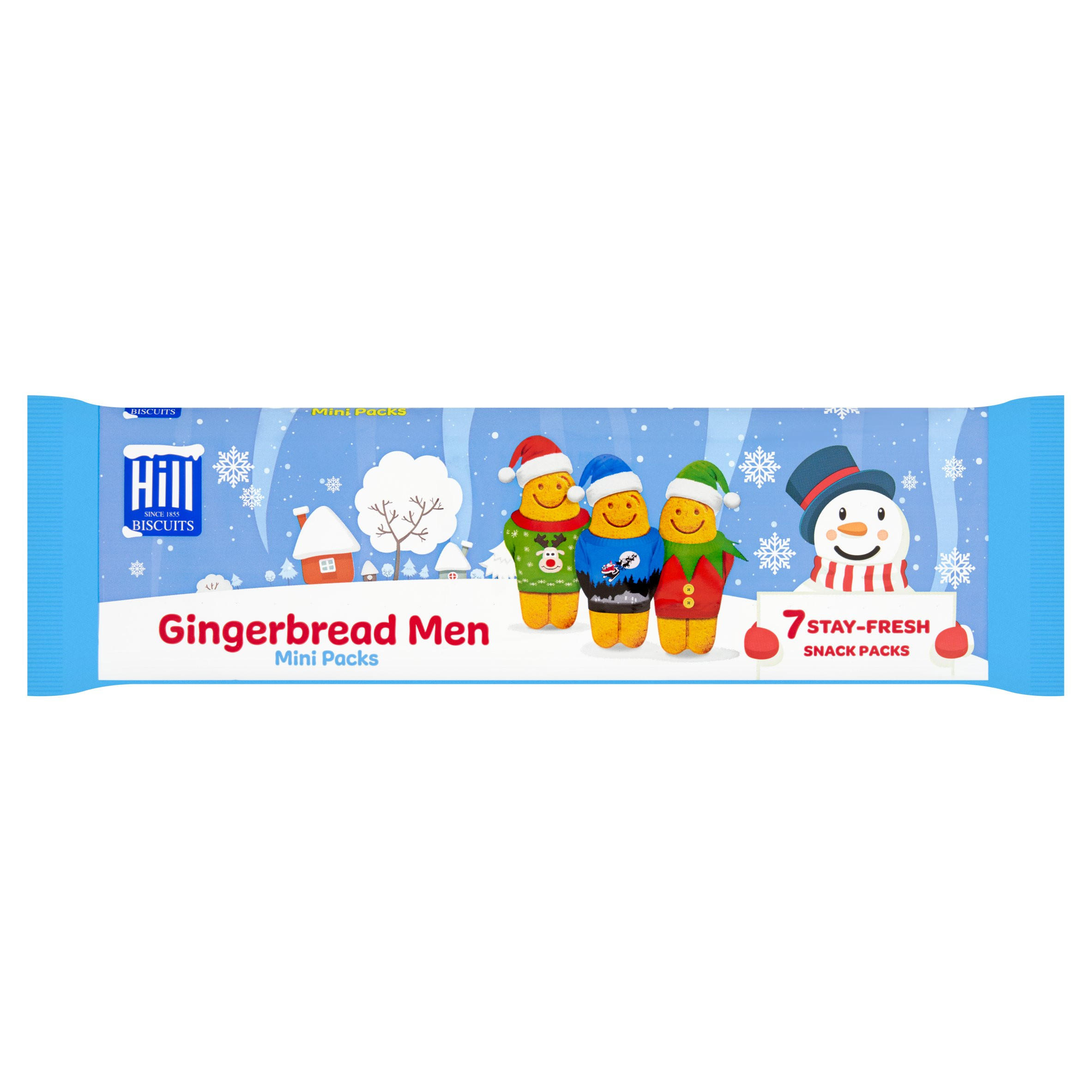 Hill Biscuits Gingerbread Men 7 x 30g (210g)