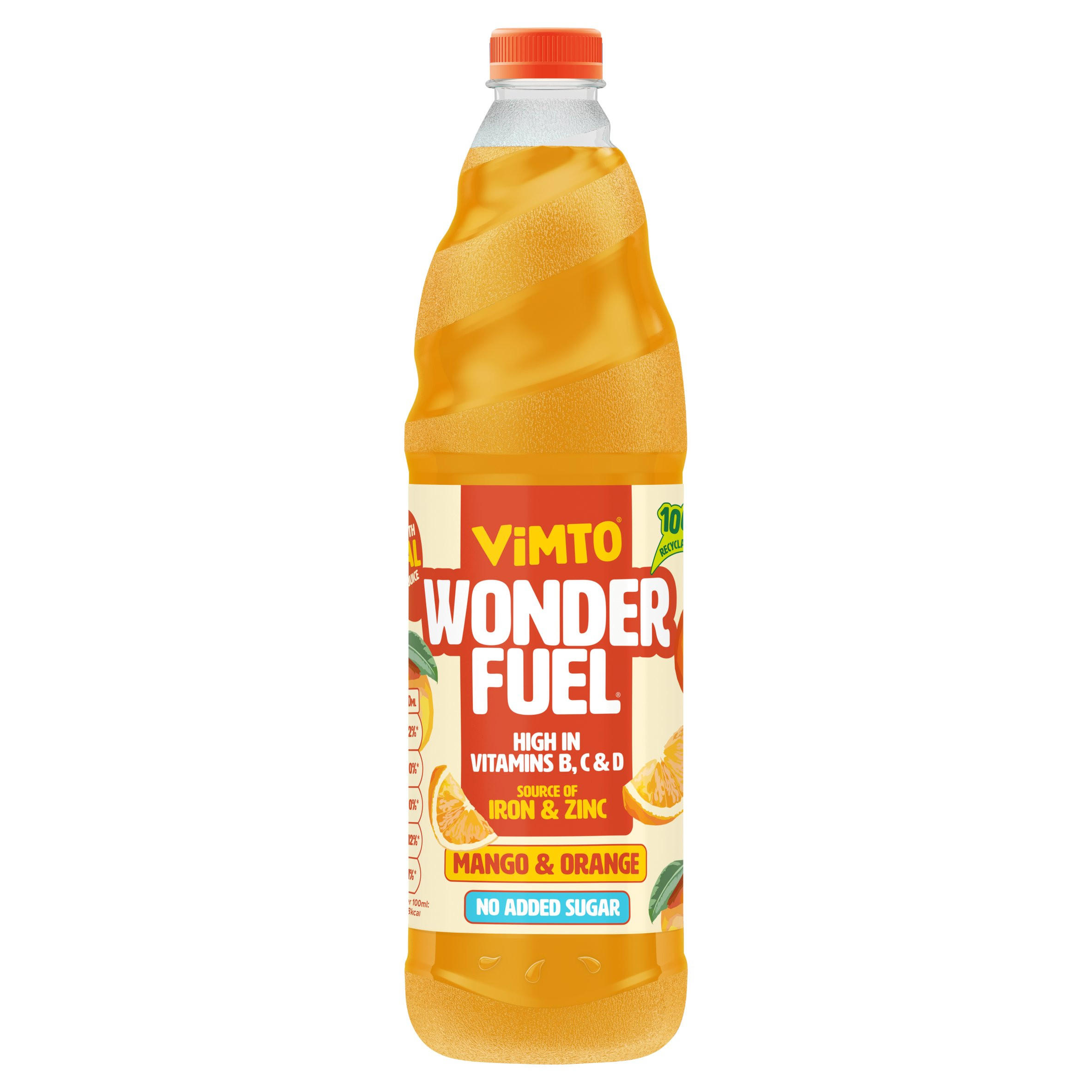 Vimto Wonder Fuel Mango & Orange 725ml