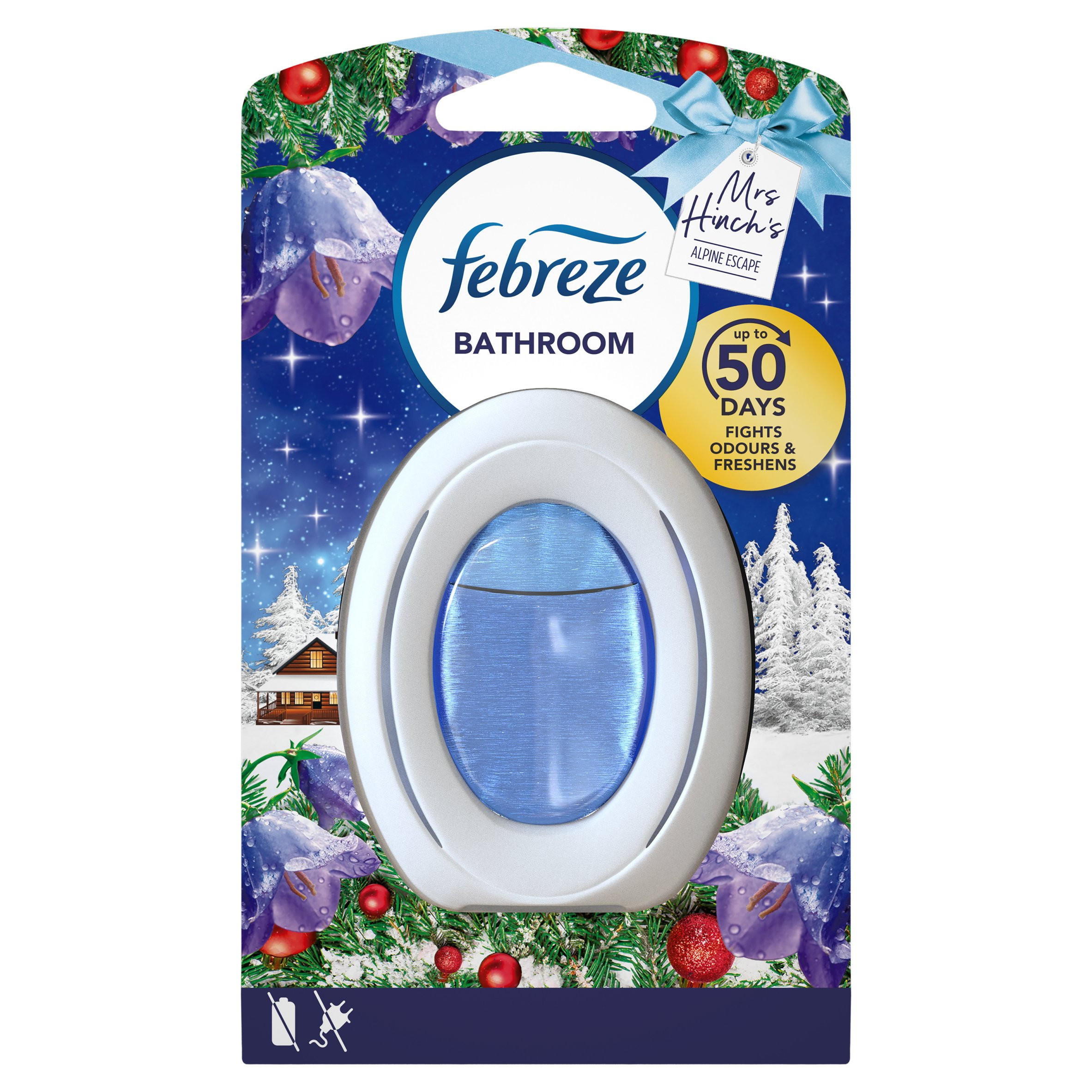 Febreze Bathroom Continuous Air Freshener Alpine Escape 1 Count