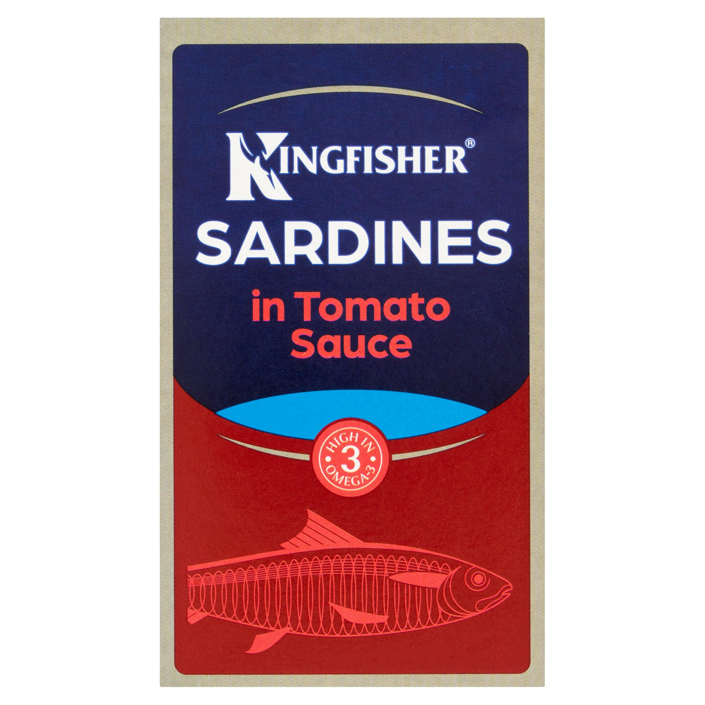 Kingfisher Sardines in Tomato Sauce 120g