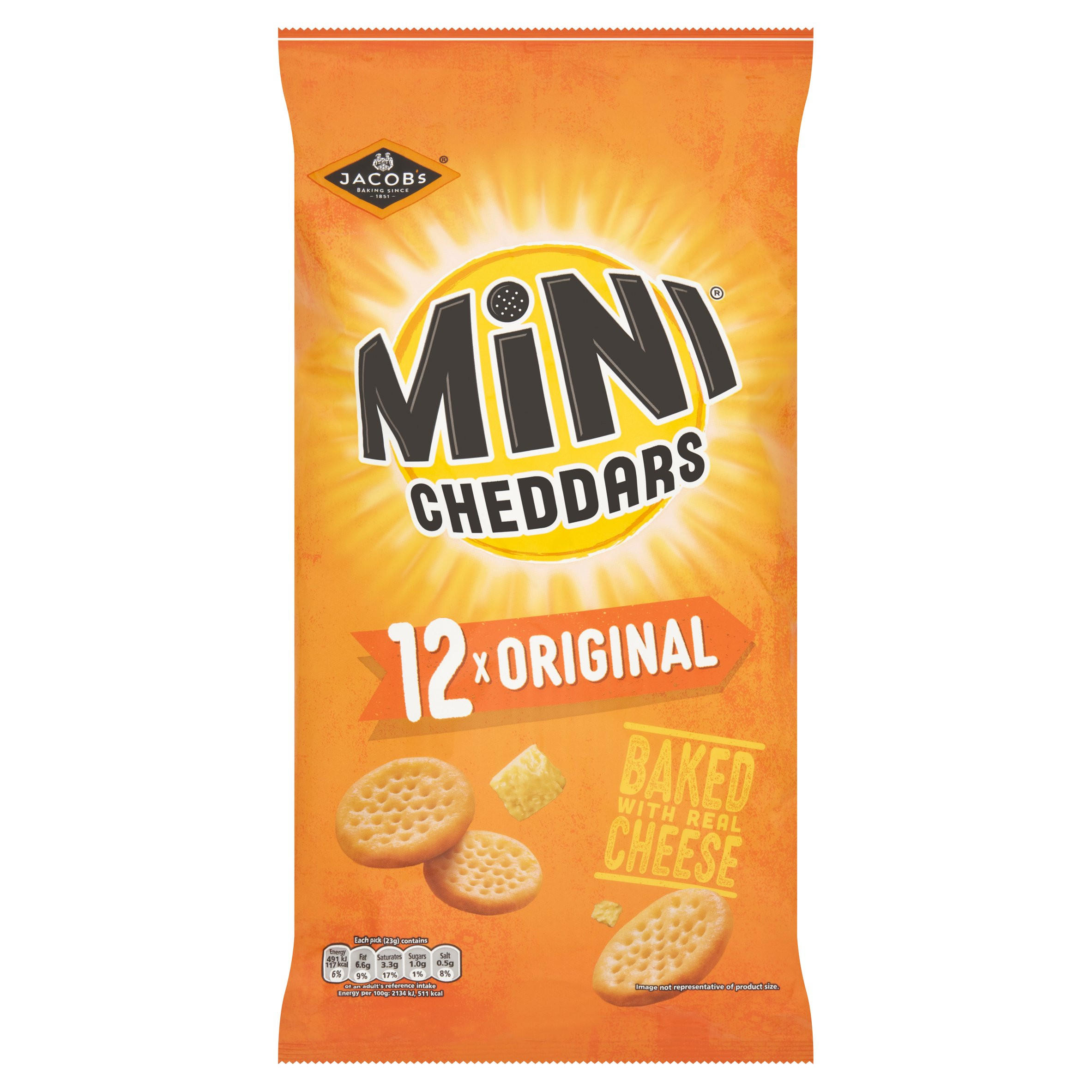 Mini Cheddars Multipacks12x23g