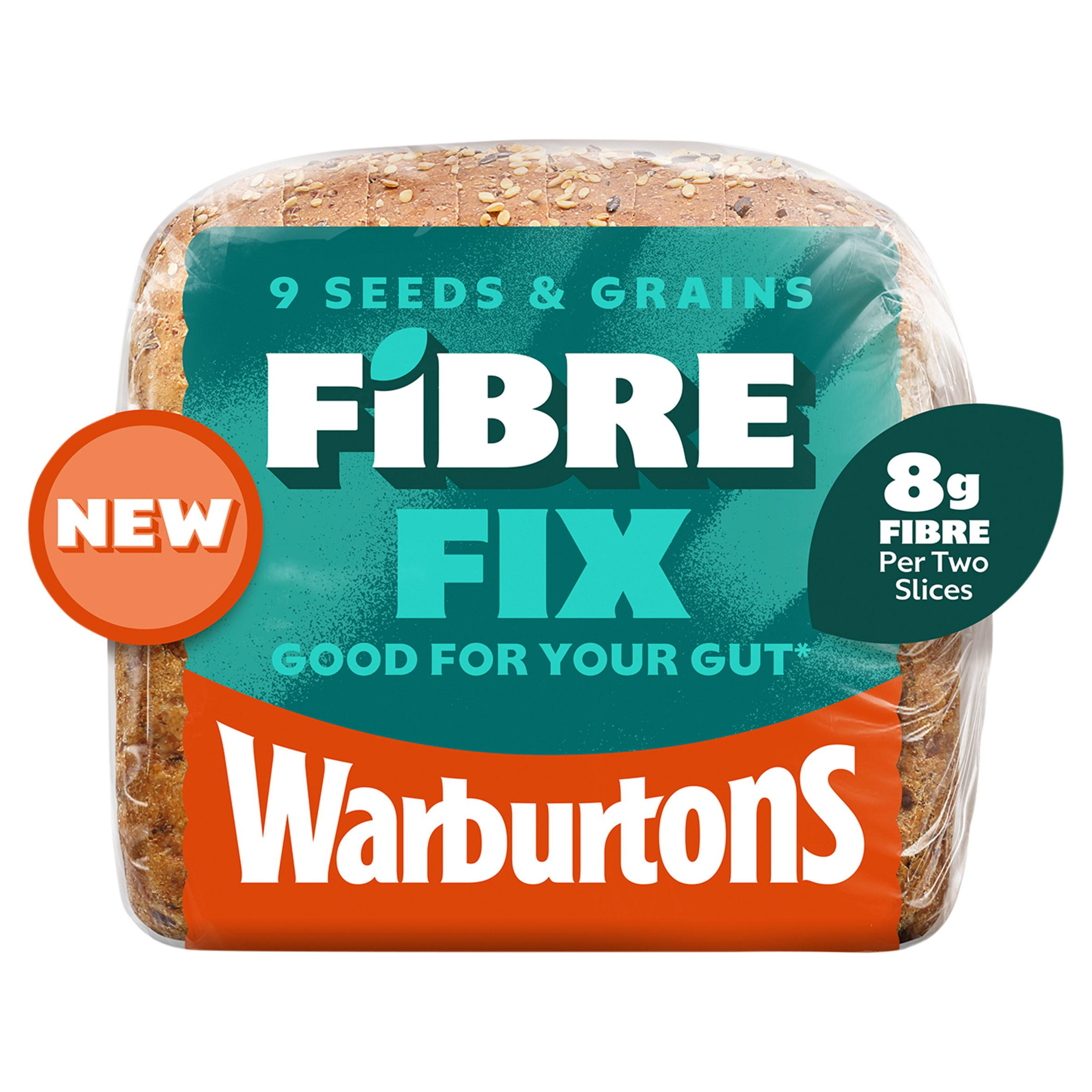 Warburtons 9 Seeds & Grain Fibre Fix 500g