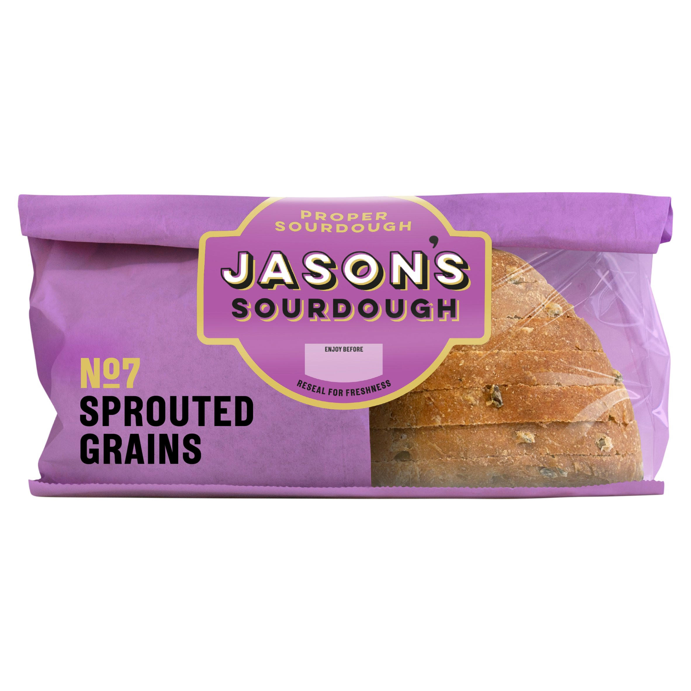 Jason's No7 Sprouted Grains Sourdough 450g