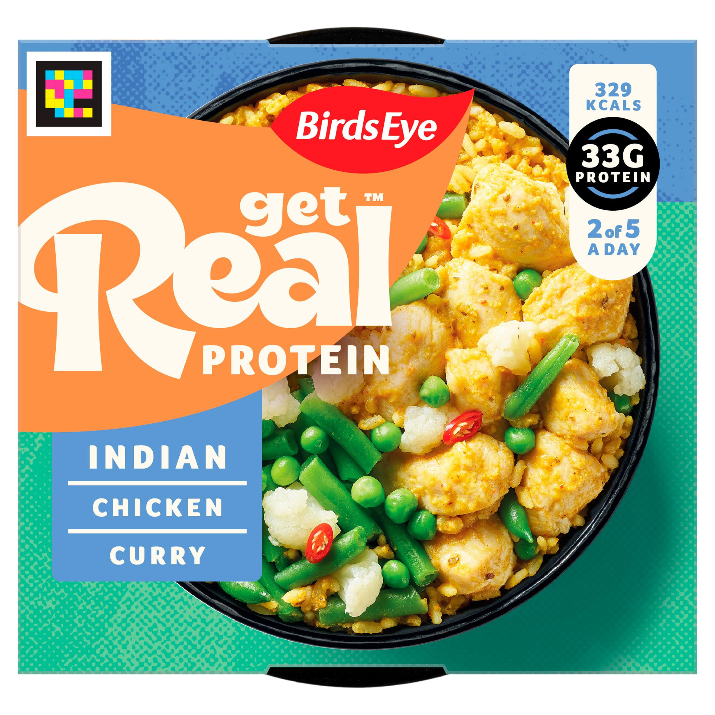 Birds Eye Get Real Protein Indian Chicken Curry 350g