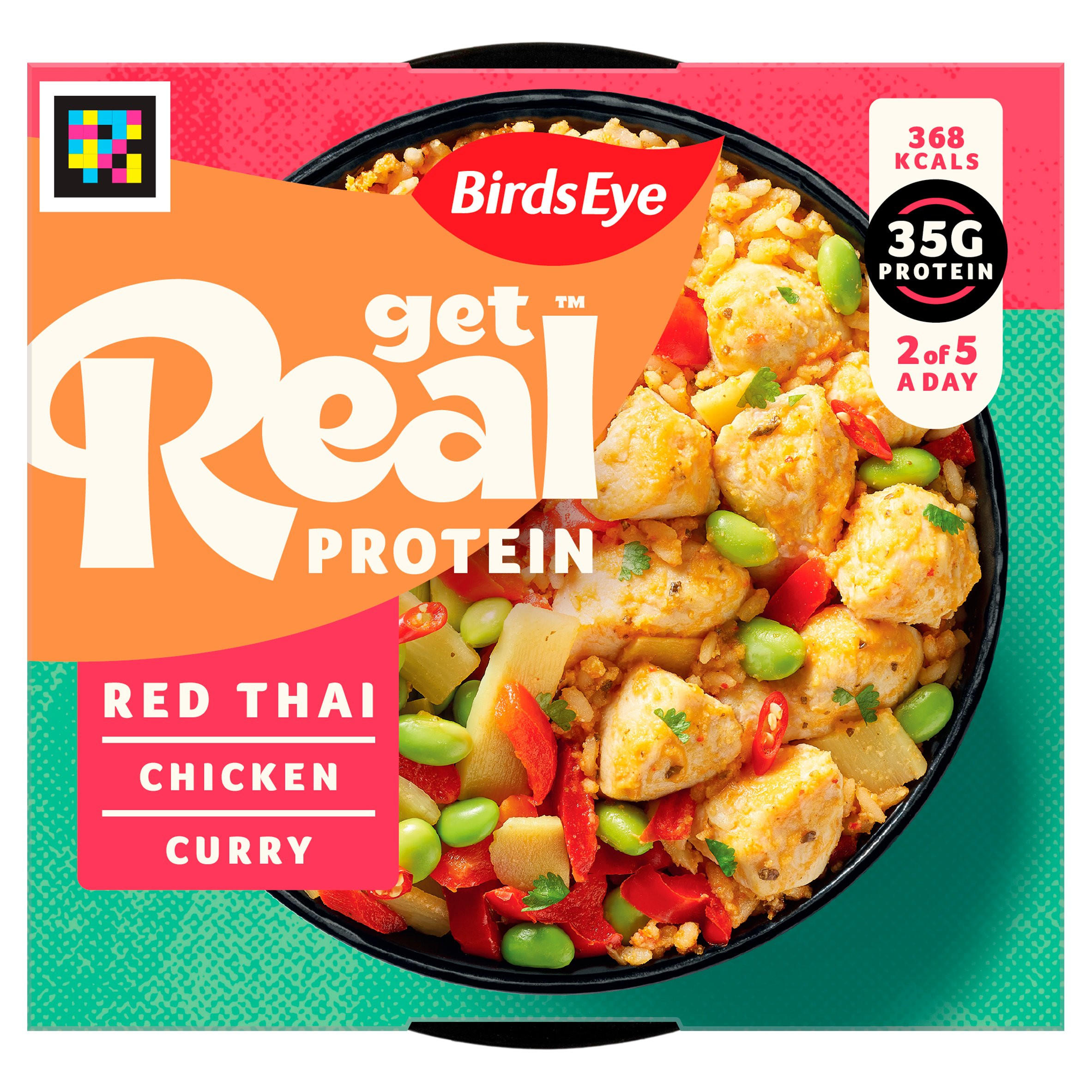 Birds Eye Get Real Protein Red Thai Chicken Curry 350g