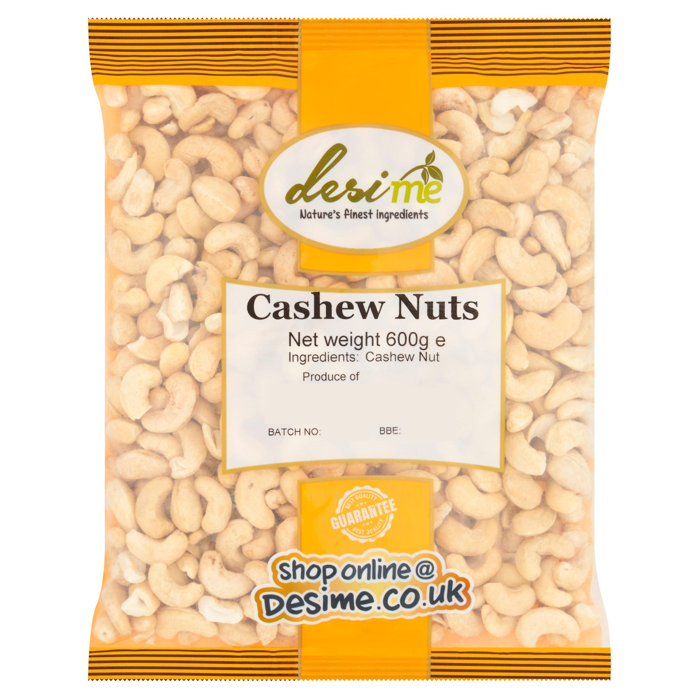Desime Cashew Nuts 600g
