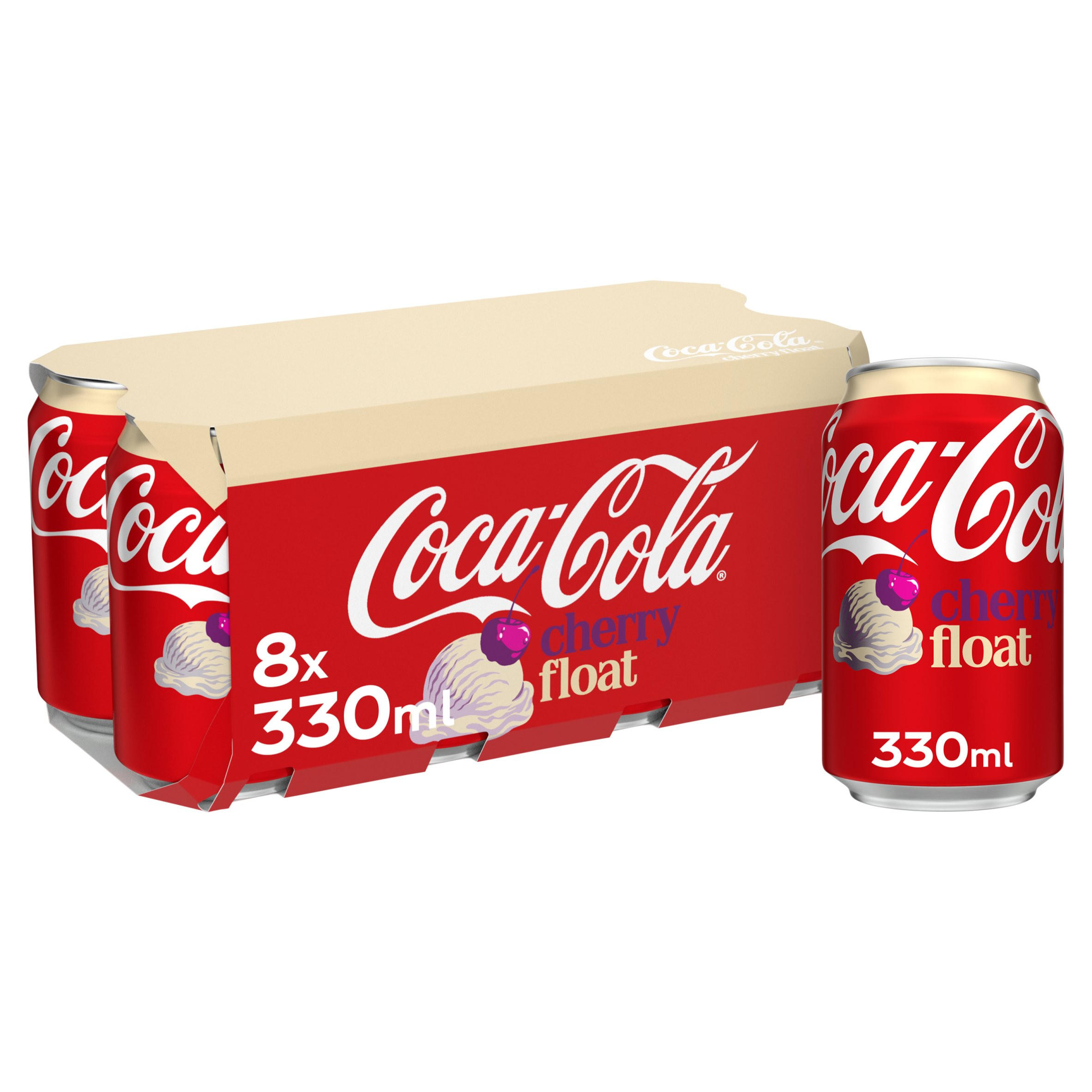 Coca-Cola Cherry Float 8 x 330ml Cans