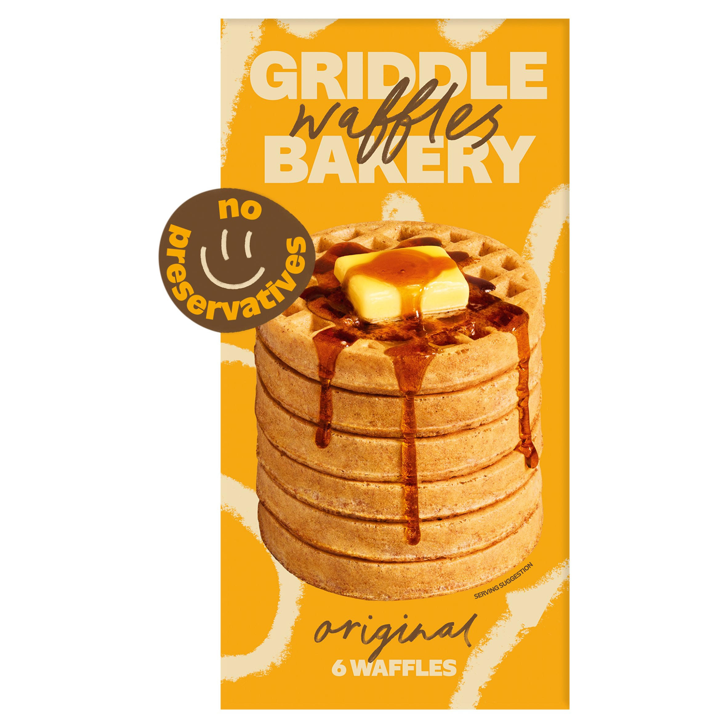 Griddle Bakery 6 Original Waffles 200g