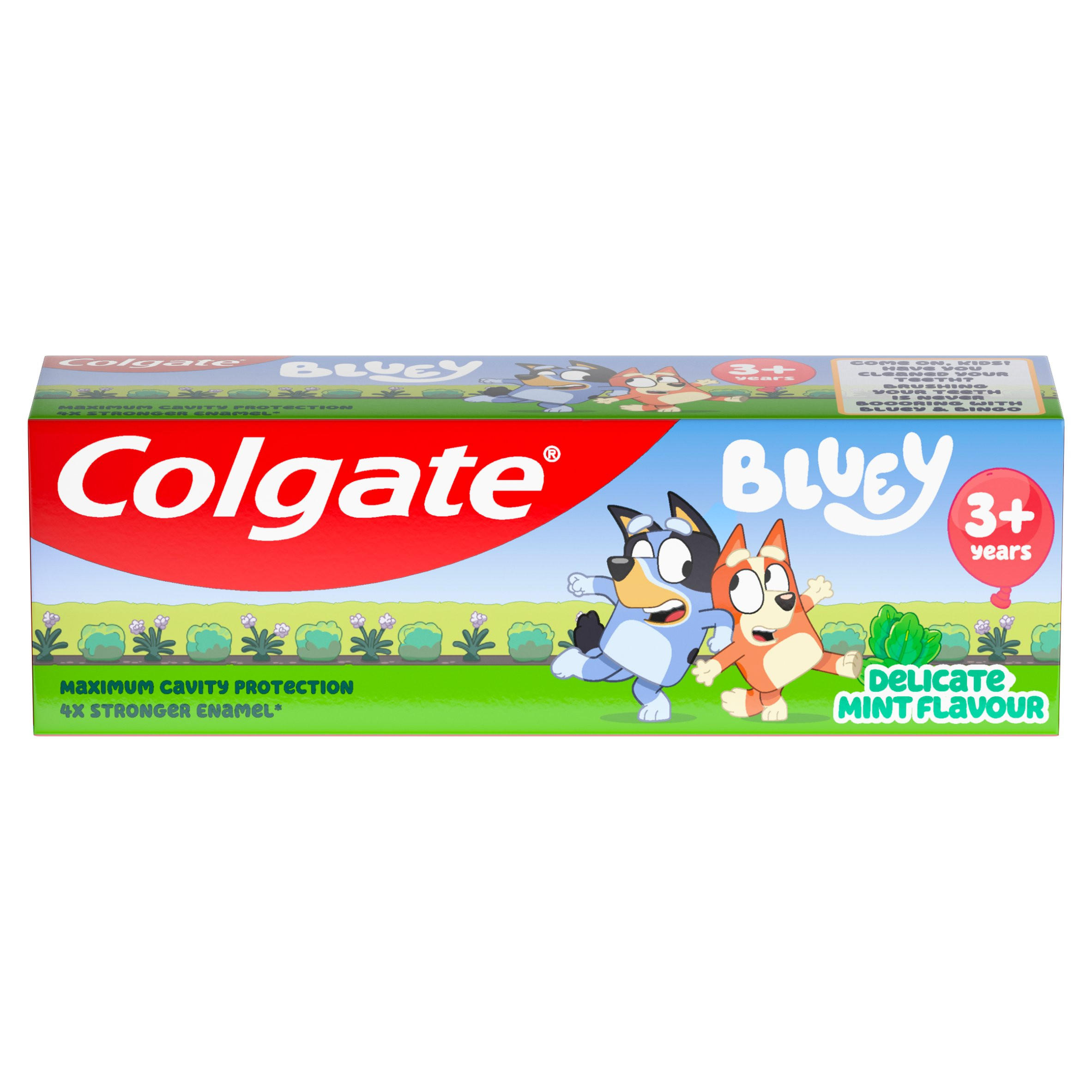 Colgate Kids 3+ Years Bluey Mint-Flavoured Fluoride Toothpaste 50ml