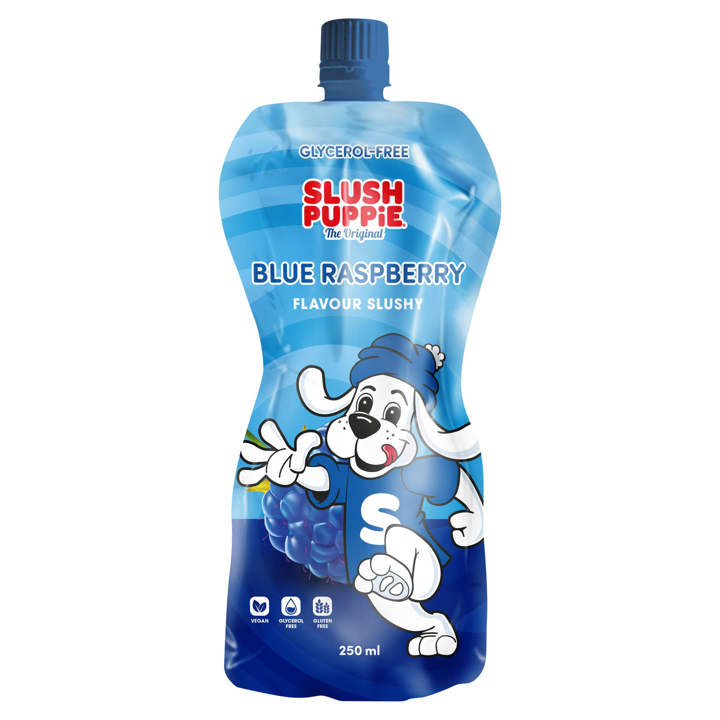 Slush Puppie The Original Blue Raspberry Flavour Slushy 250ml