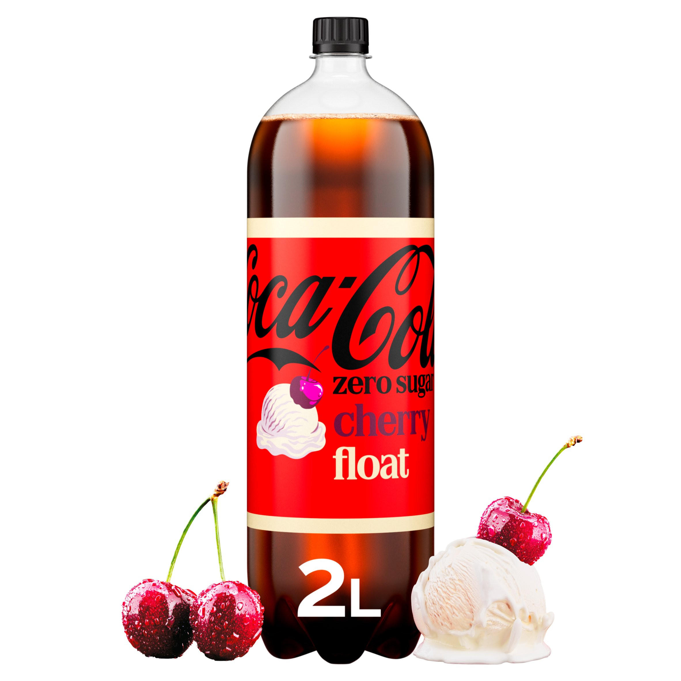 Coca-Cola Zero Sugar Cherry Float 2L Bottle