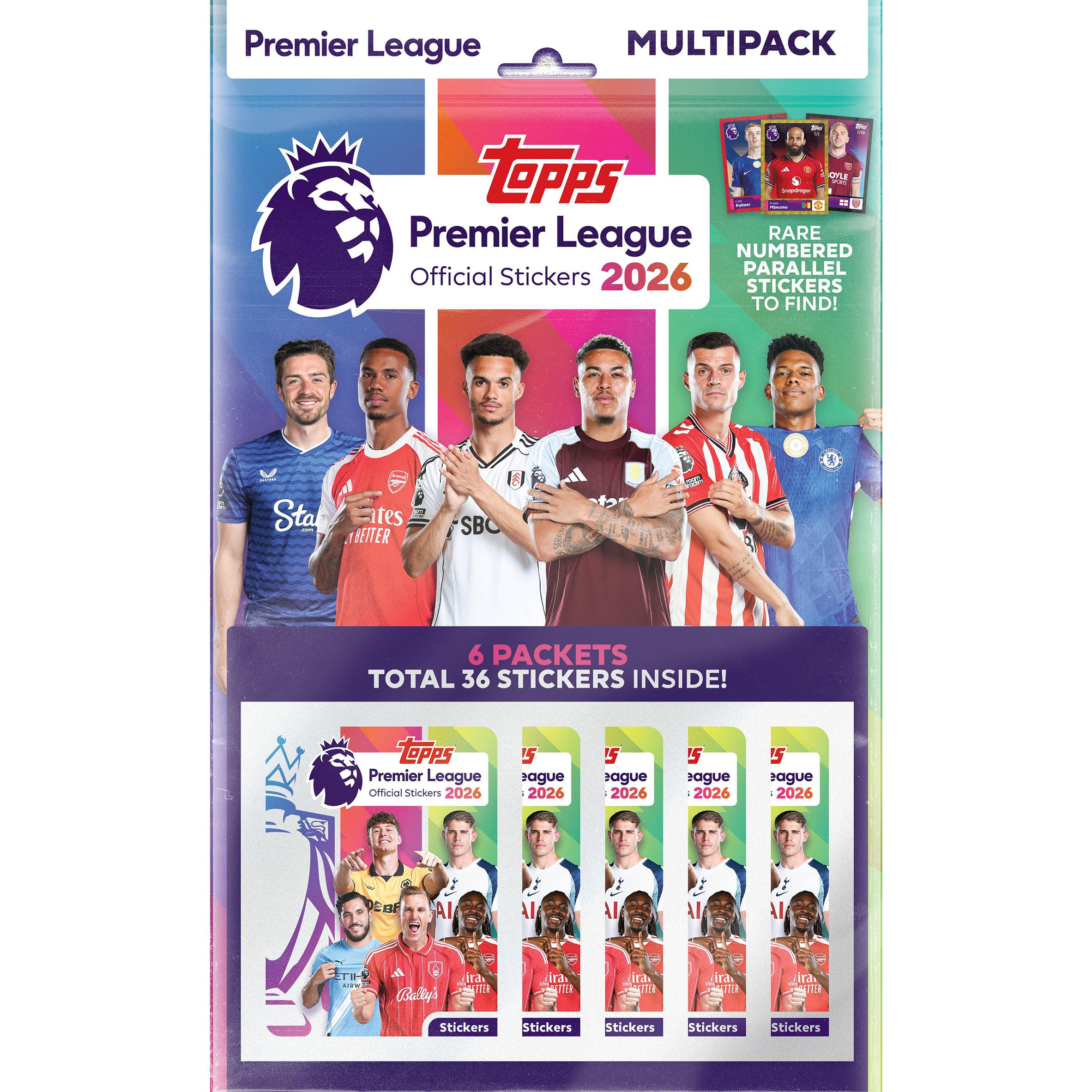 Topps Premier League 2026 Stickers Multipack