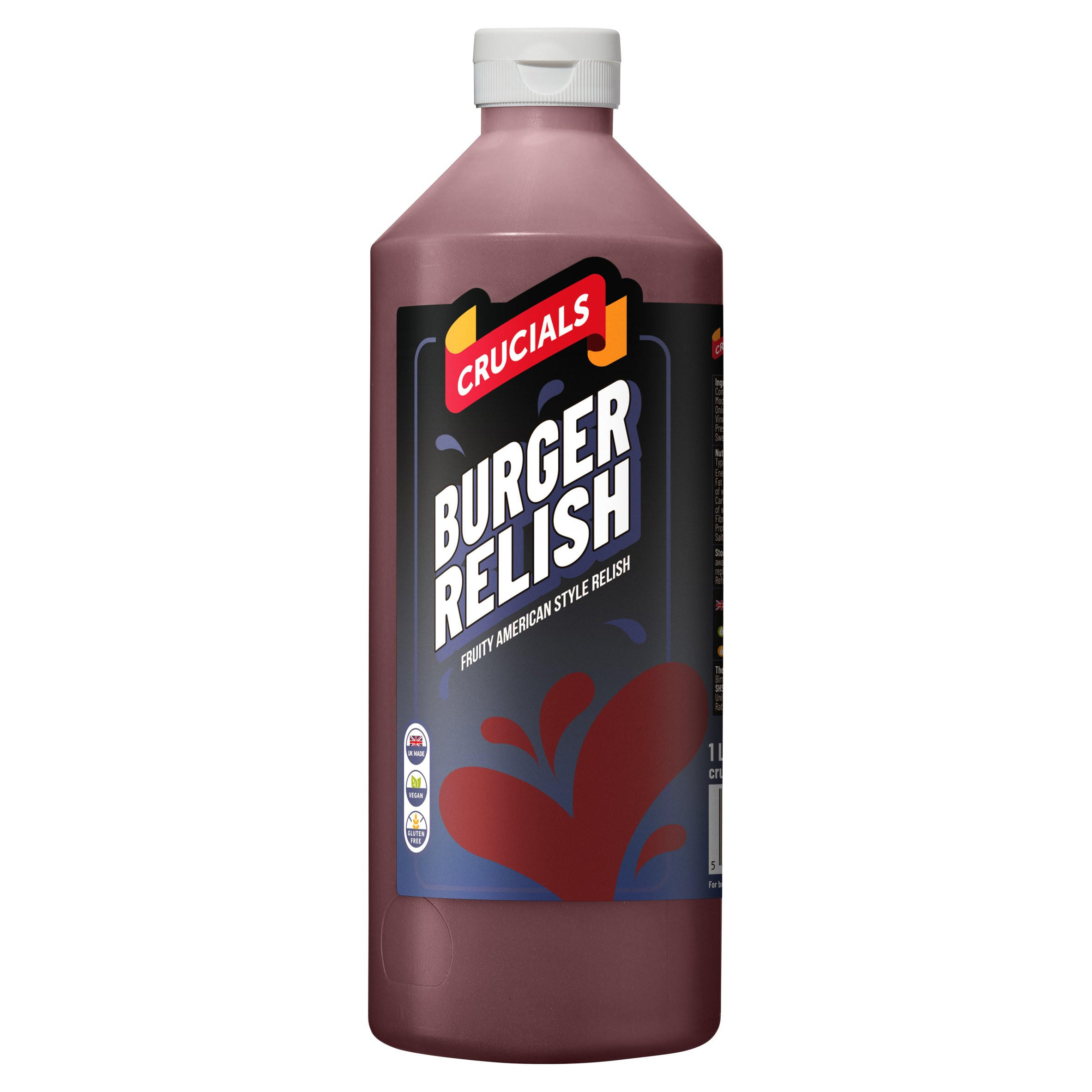 Crucials Burger Relish 1 Litre