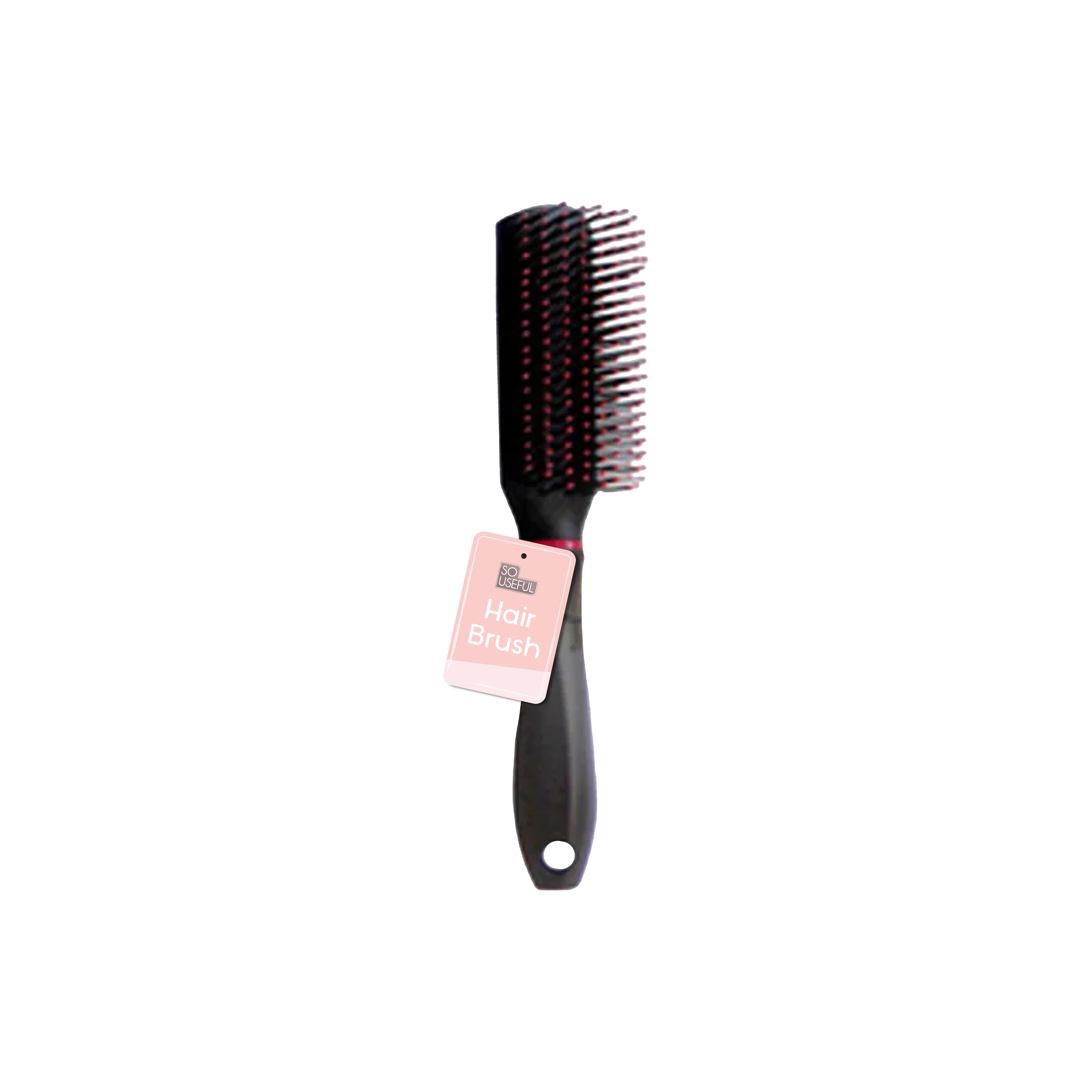 Black Plastic Hair Brush
