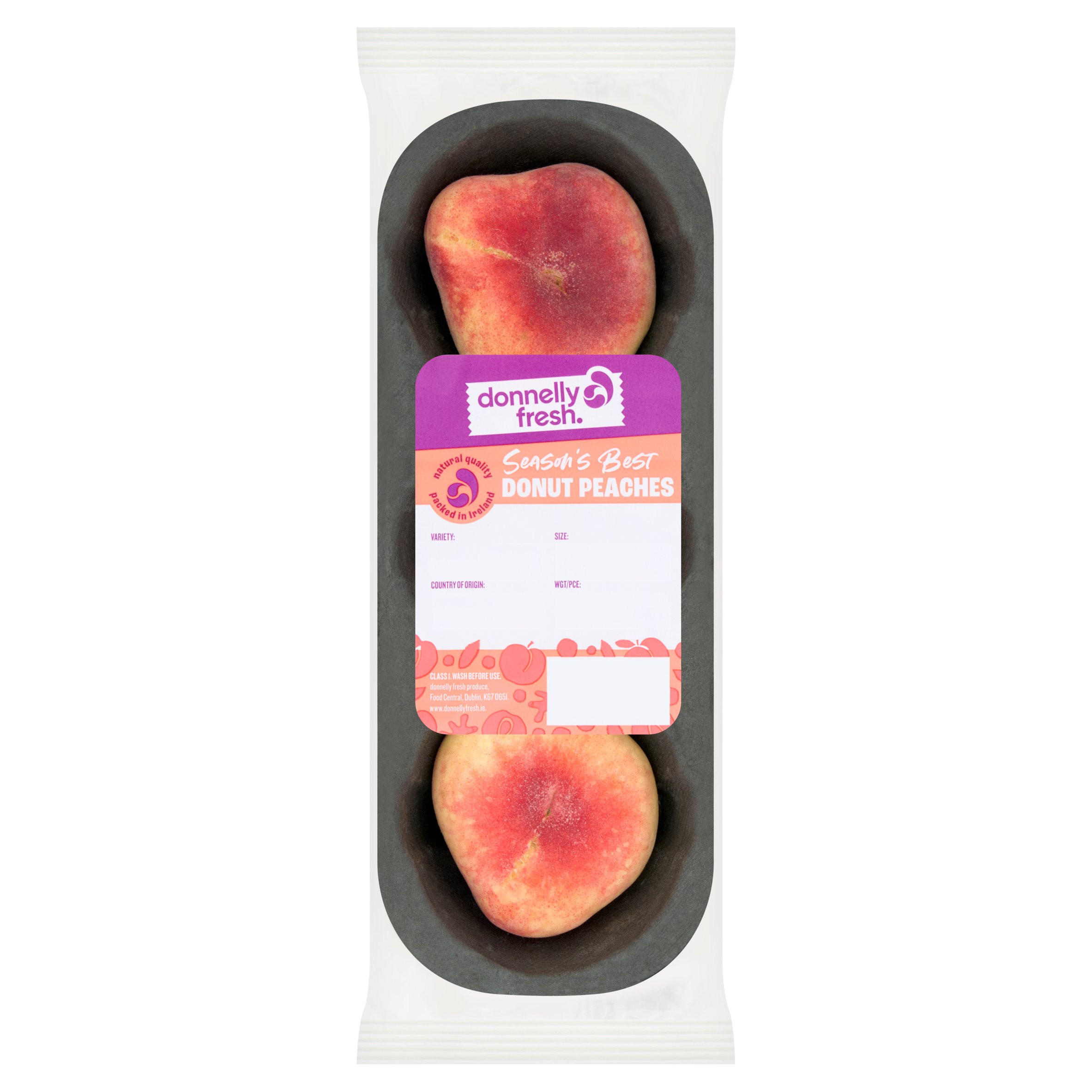 Donnelly Fresh Season's Best 3 Donut Peaches