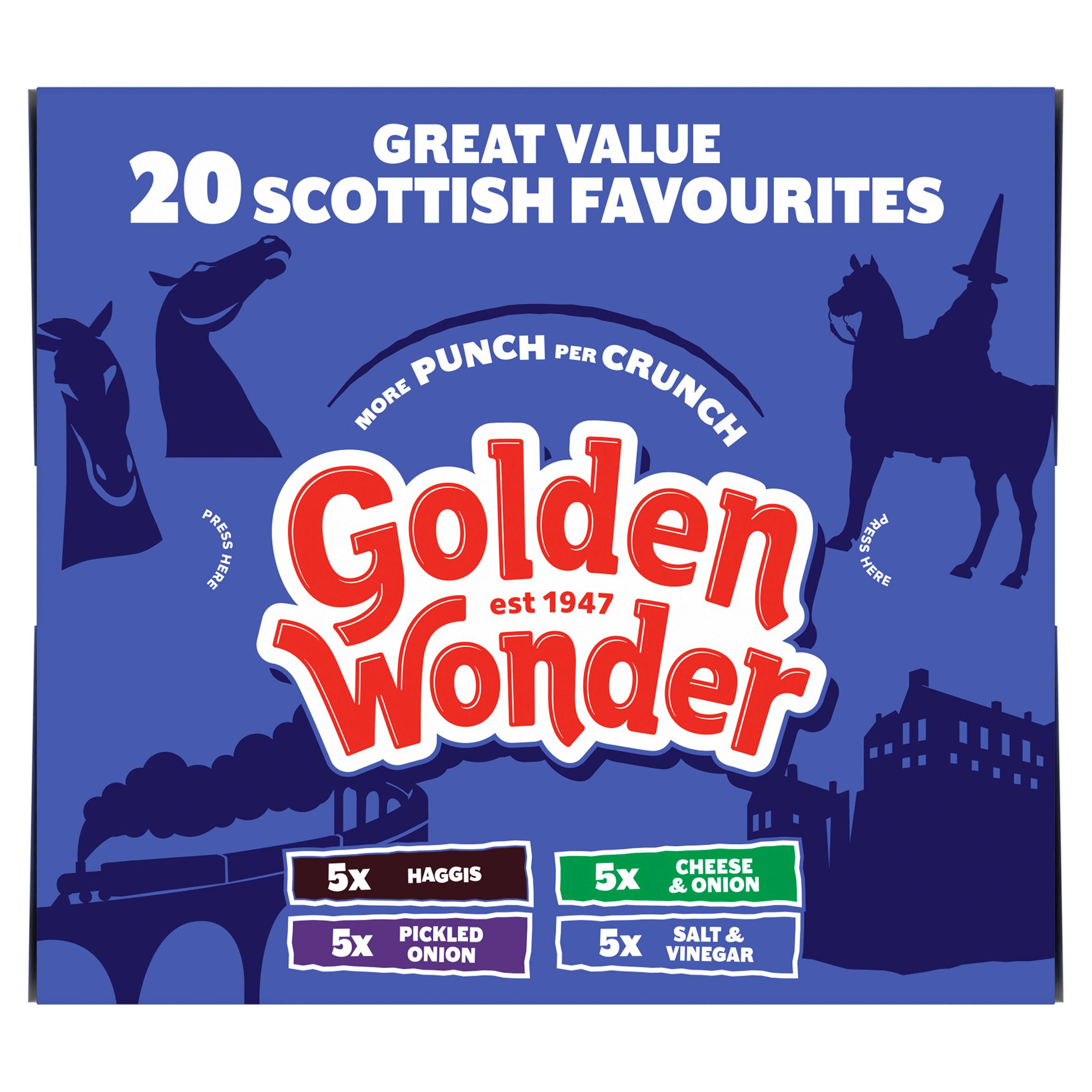 Golden Wonder Scottish Favourites 20 x 25g