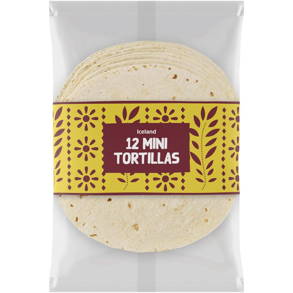 Iceland 12 Mini Tortillas 372g (12 x 31g)