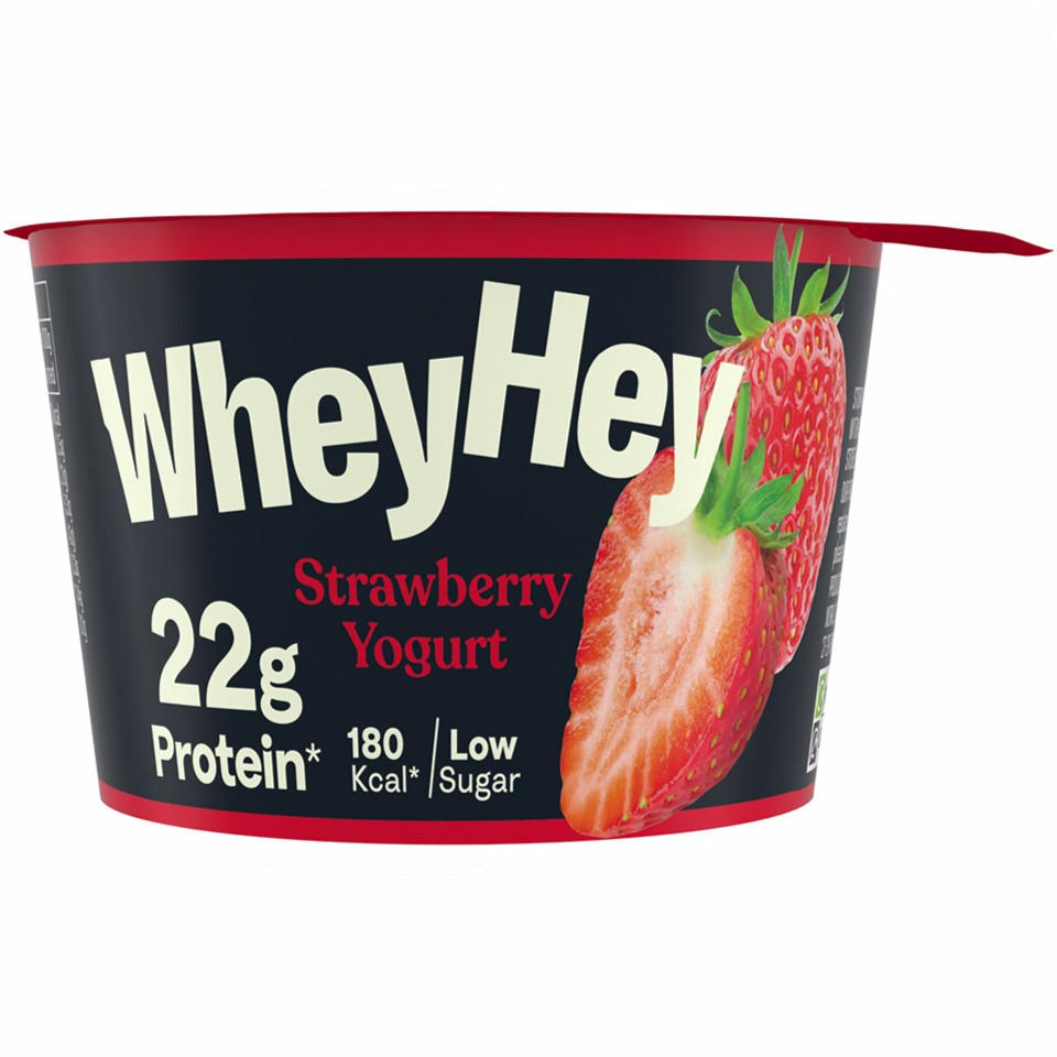 Wheyhey Strawberry Yogurt 200g