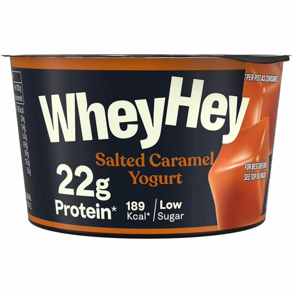 Wheyhey Salted Caramel Yogurt 200g