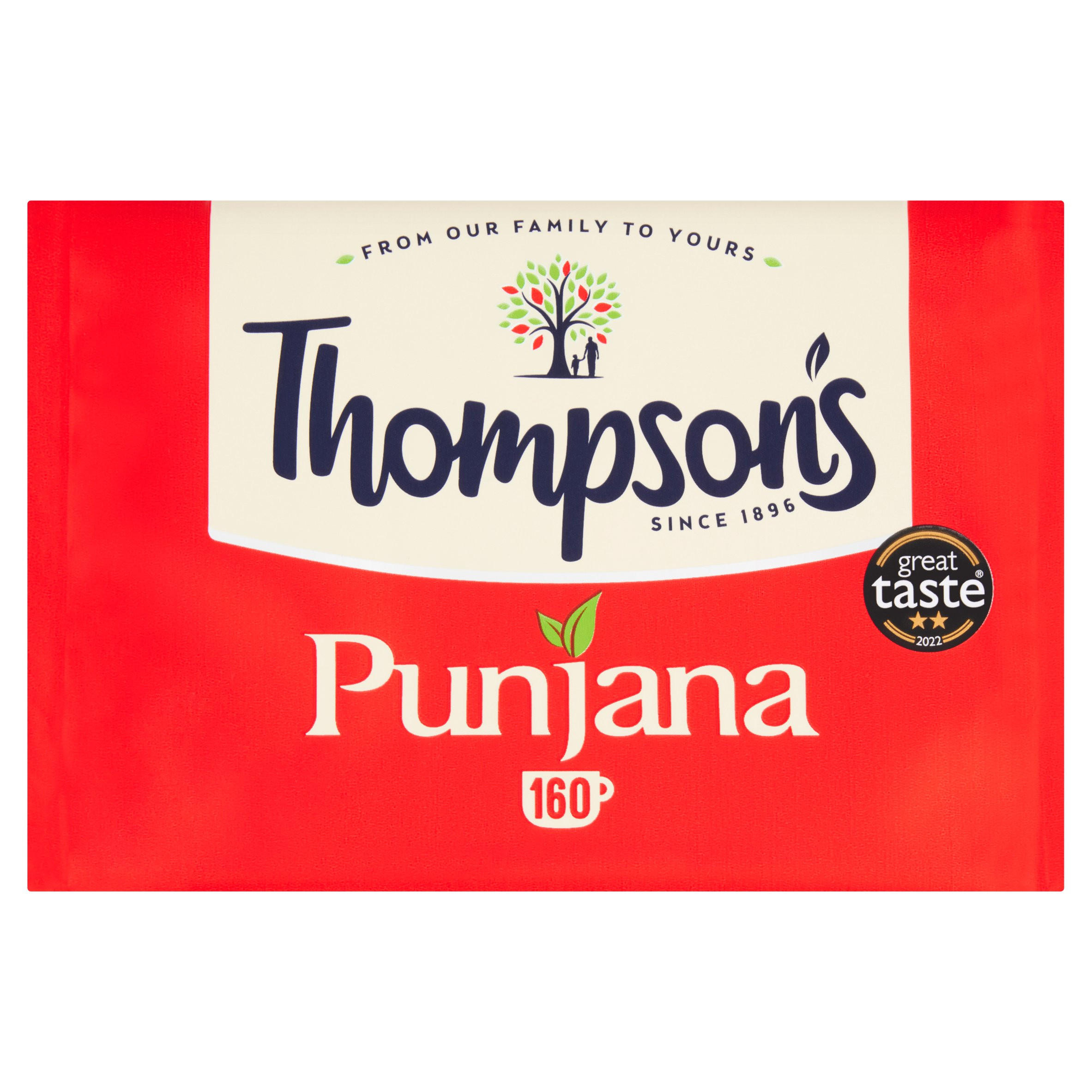 Thompson's Punjana 160 Tea Bags 500g