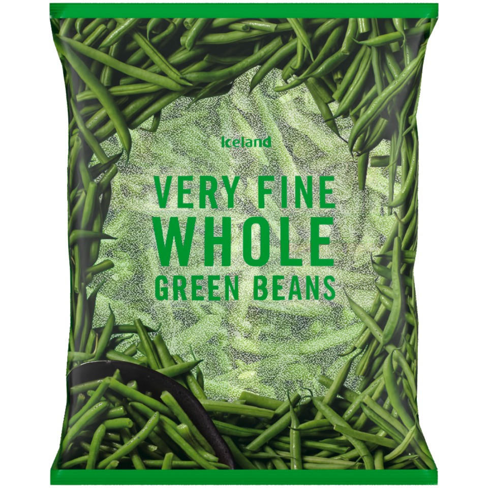 Iceland Very Fine Whole Green Beans 1kg