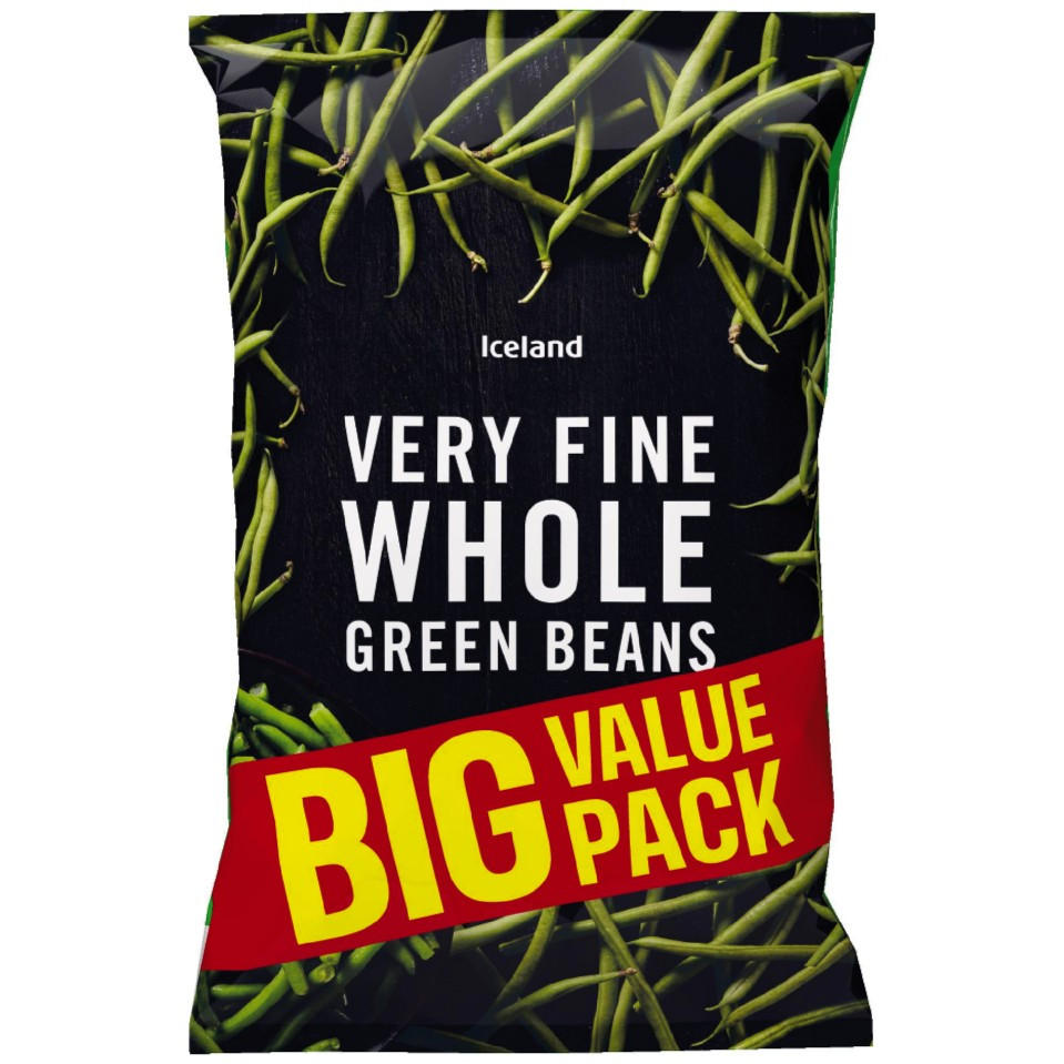 Iceland Very Fine Whole Green Beans 1.2kg