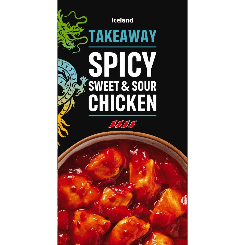 Iceland Spicy Sweet & Sour Chicken 375g