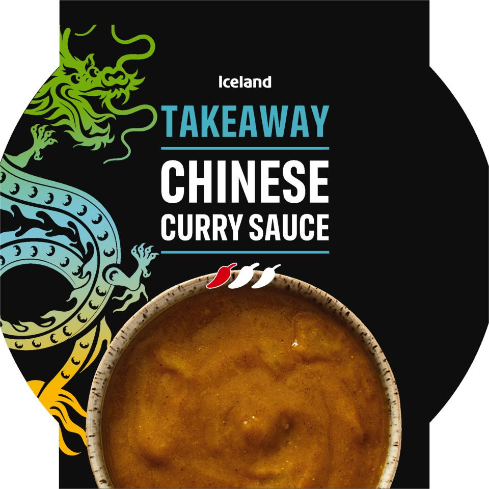 Iceland Chinese Curry Sauce 300g