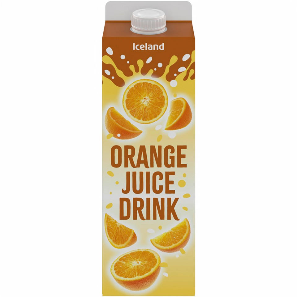 Iceland Orange Juice Drink 1 litre