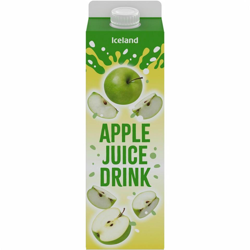 Iceland Apple Juice Drink 1 litre