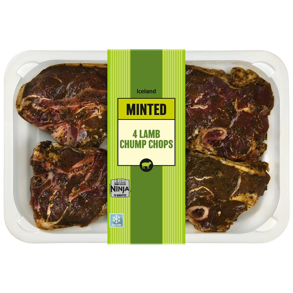 Iceland Lamb Chump Chops with Mint Glaze 360g