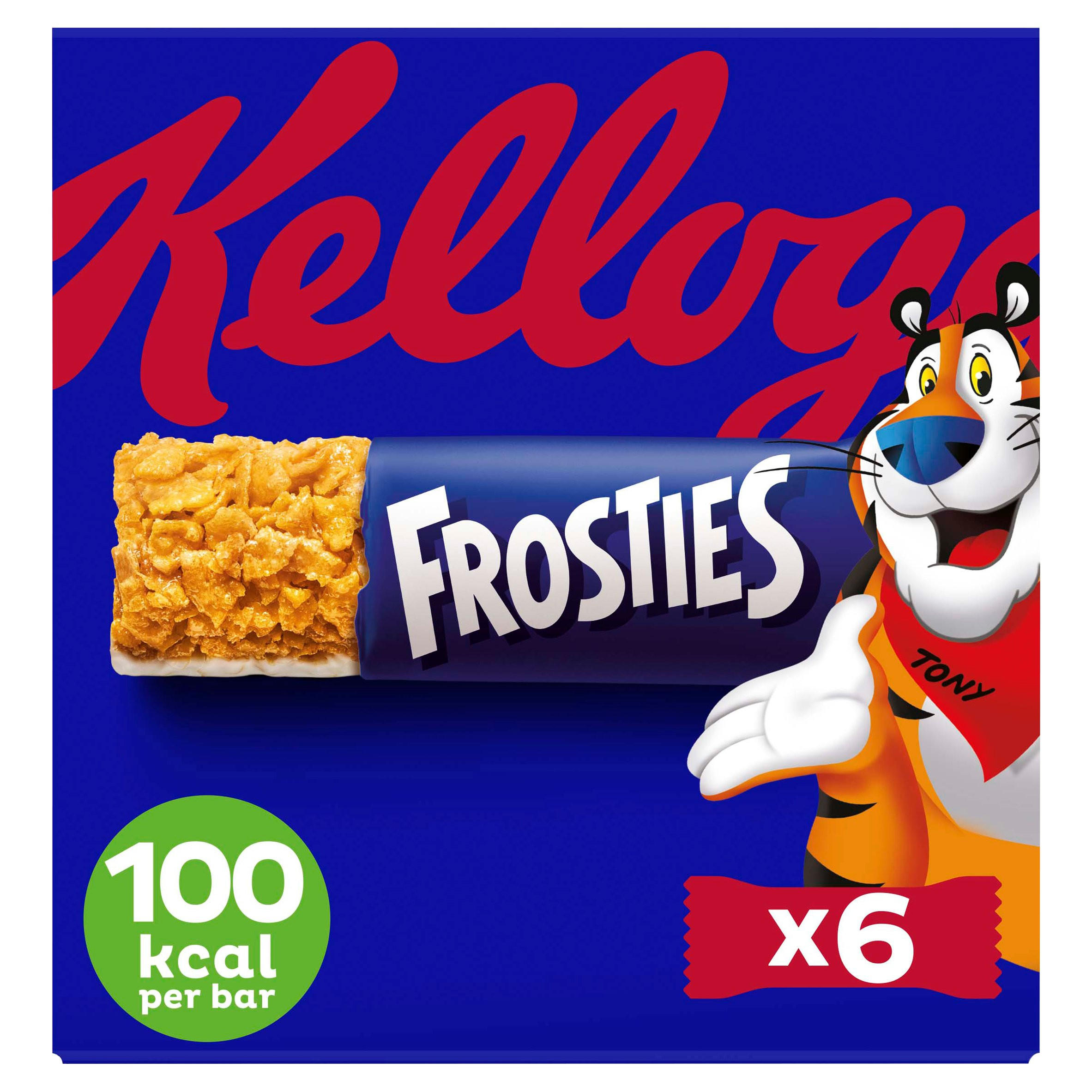 Kellogg's Frosties Cereal Breakfast Bars 6x25g