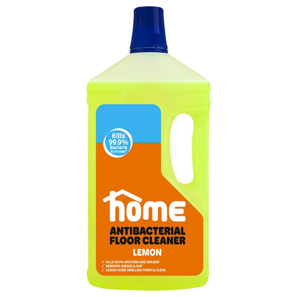 HOME Antibacterial Floor Cleaner Lemon 1L