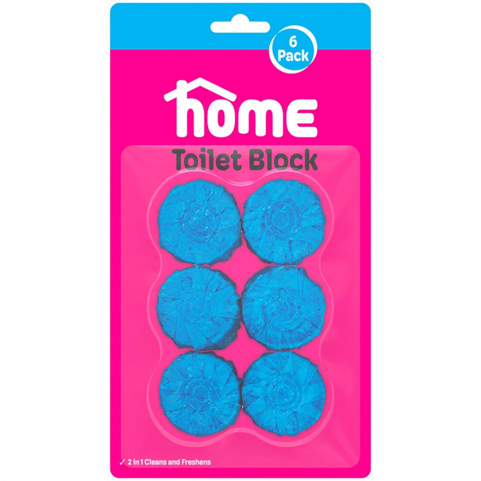 HOME 6pk Toilet Block