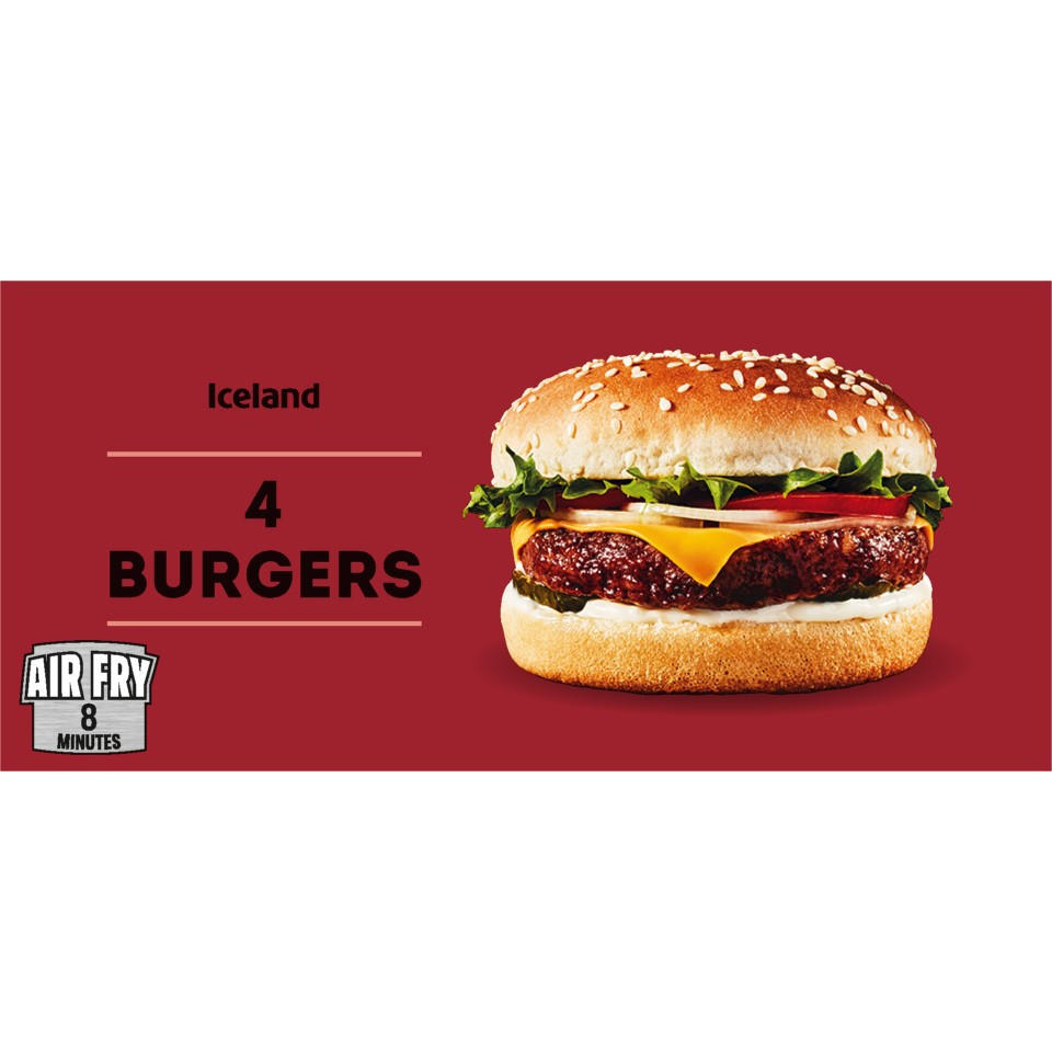 Iceland 4 Burgers 228g